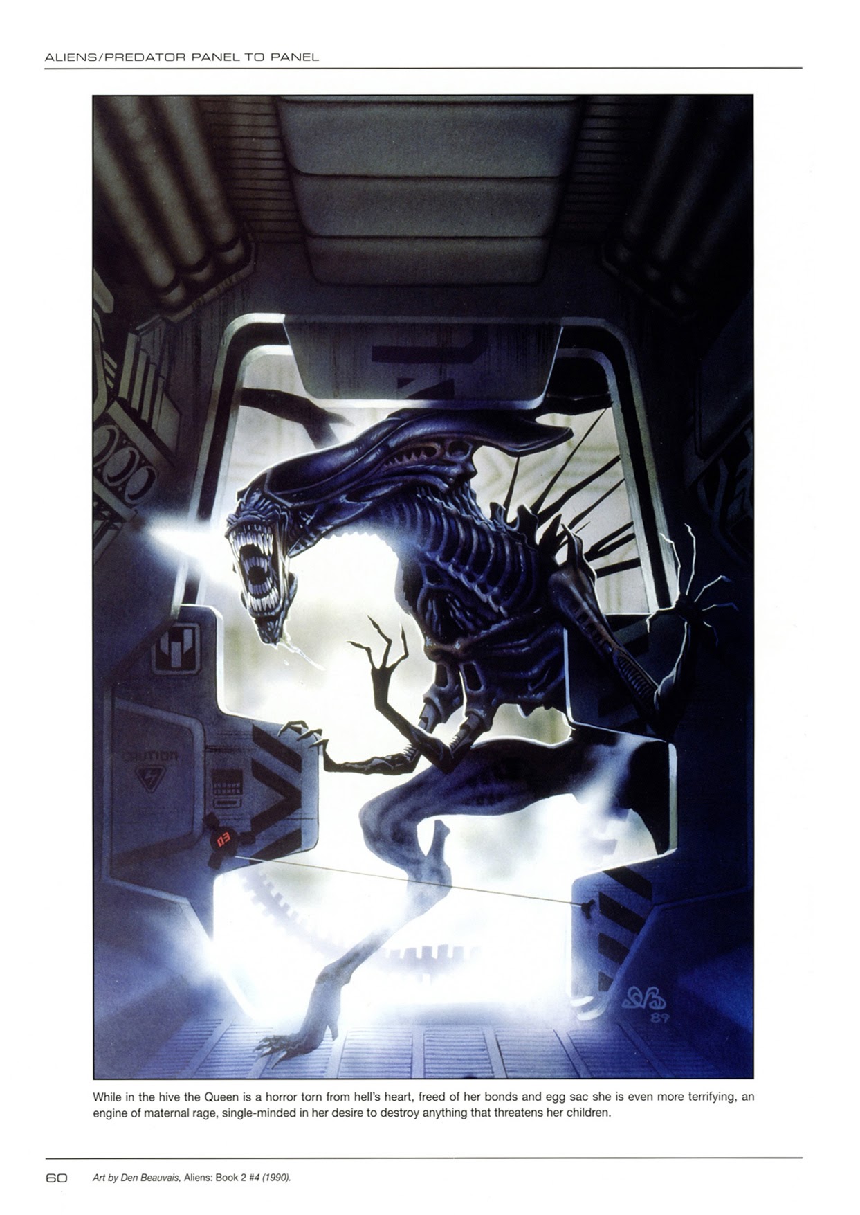 Read online Aliens/Predator: Panel to Panel comic -  Issue # TPB (Part 1) - 55