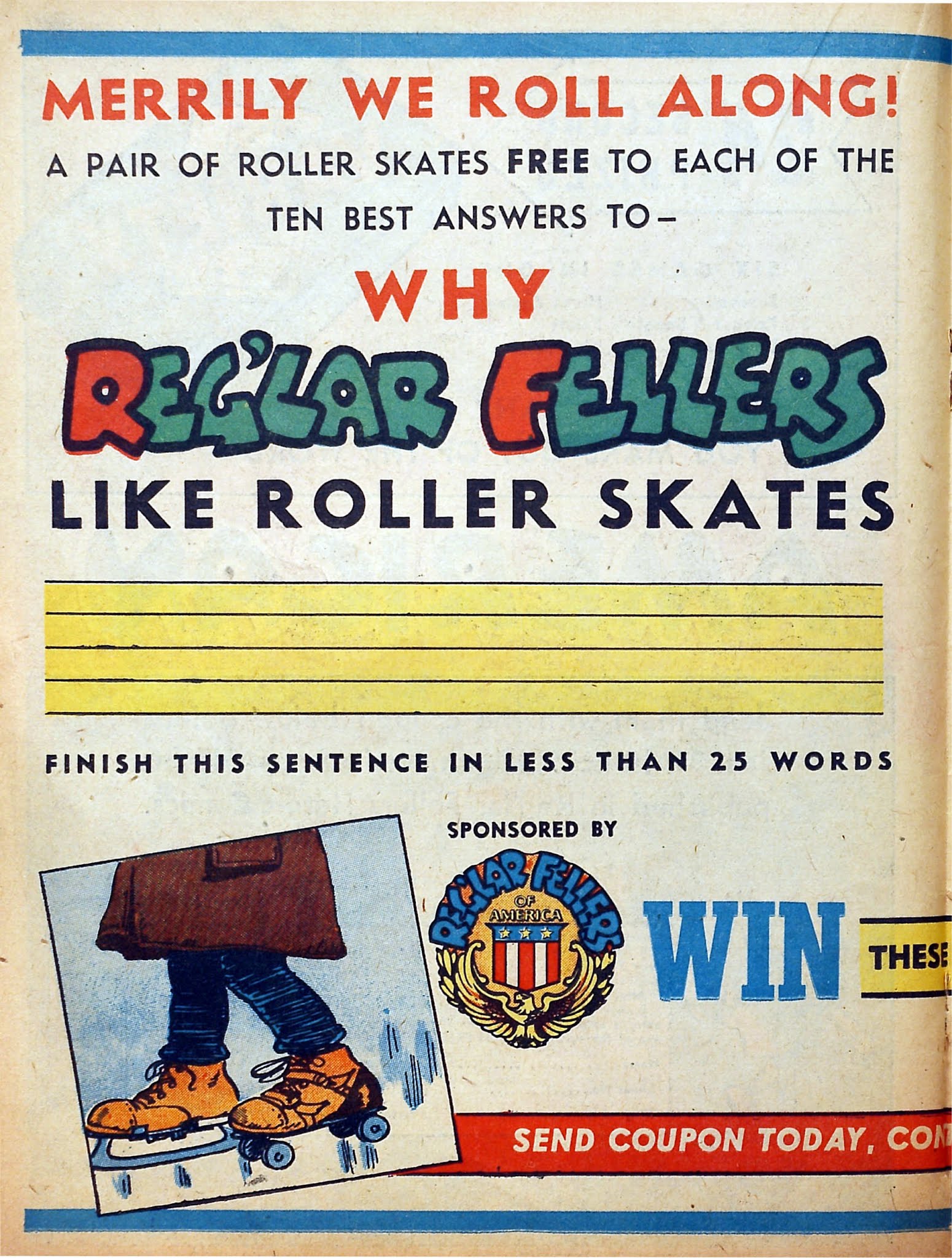 Read online Reg'lar Fellers Heroic Comics comic -  Issue #10 - 34