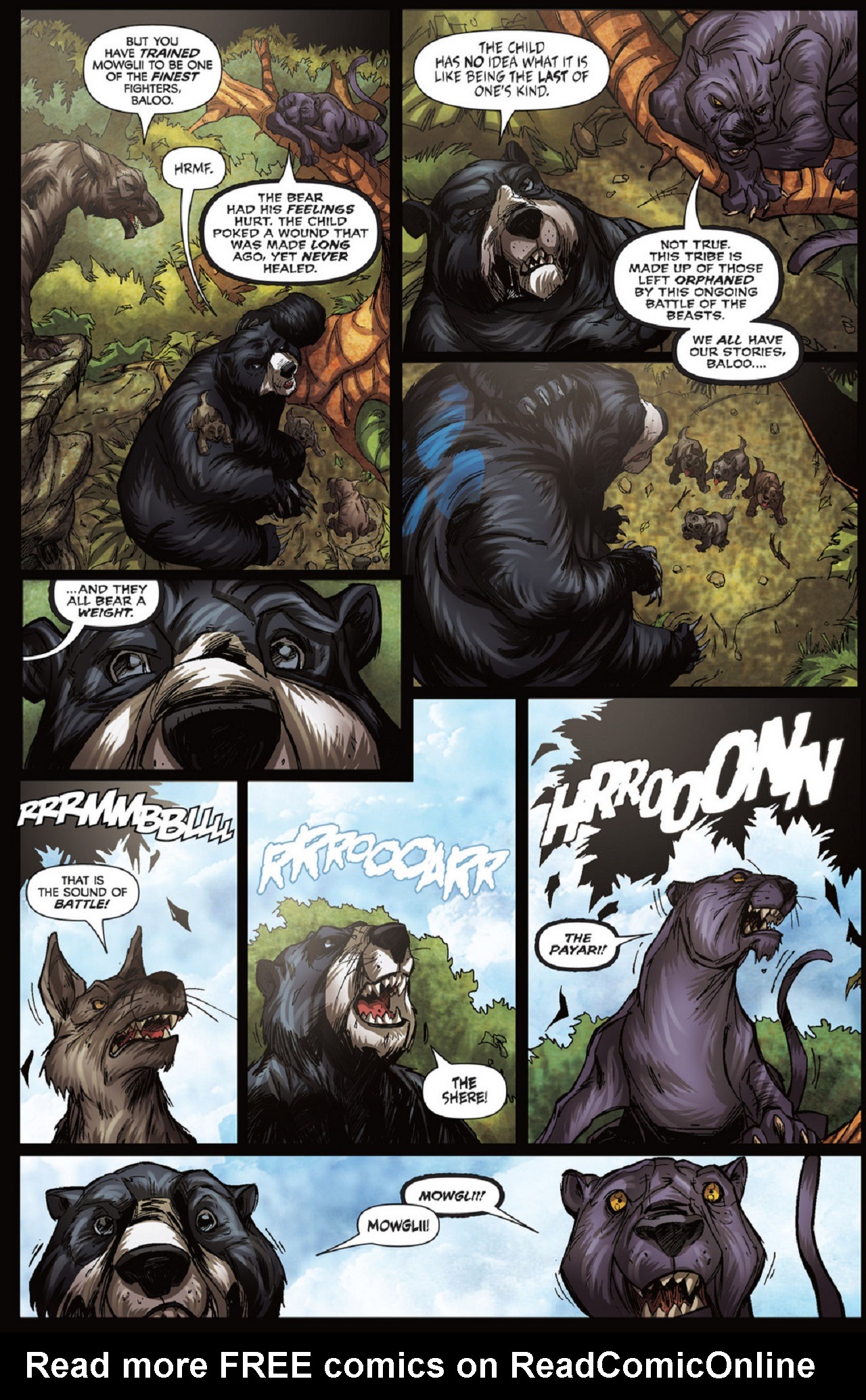 Read online Grimm Fairy Tales presents The Jungle Book: Last of the Species comic -  Issue #2 - 6
