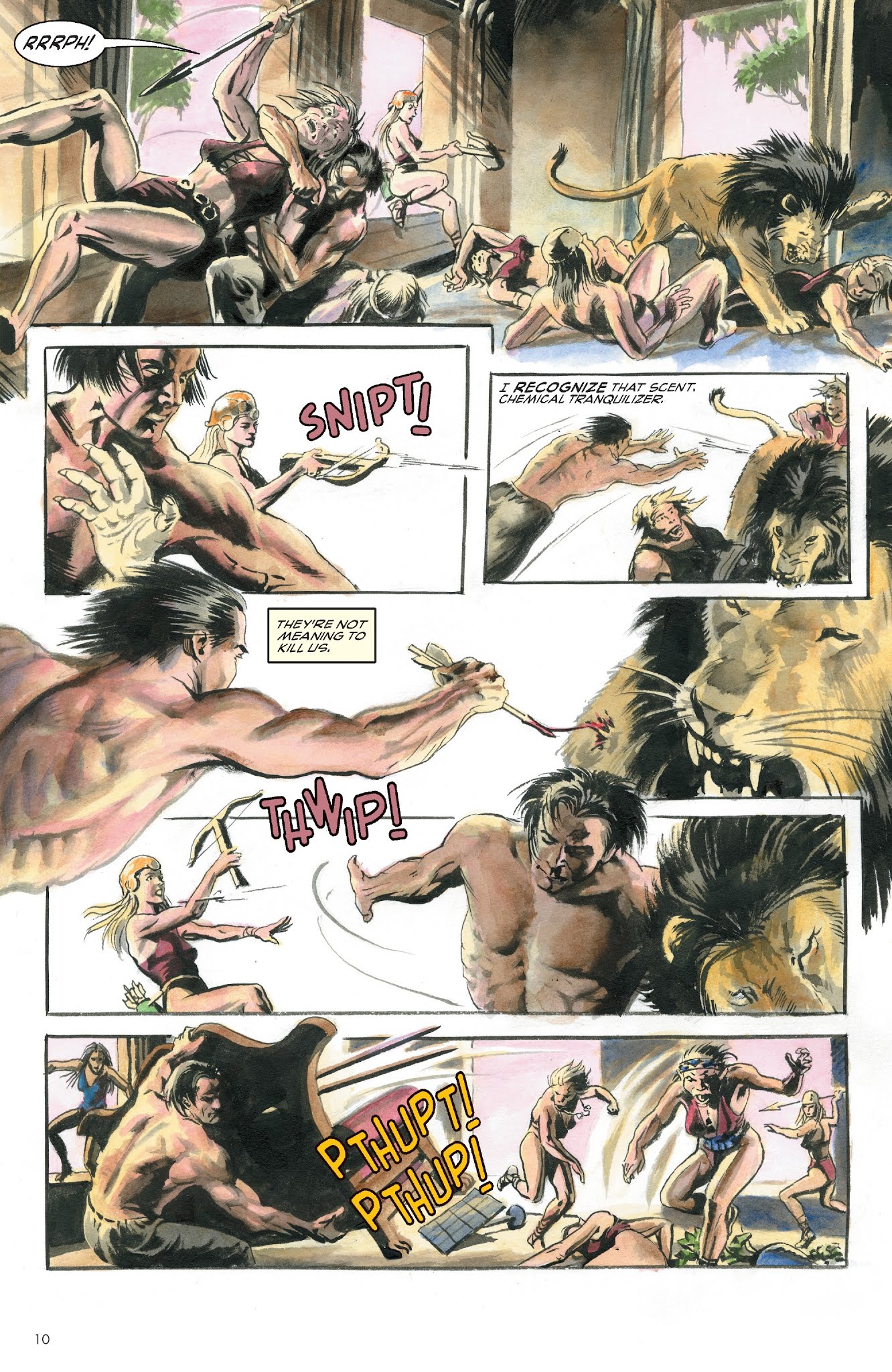 Read online The Once and Future Tarzan comic -  Issue # TPB - 11