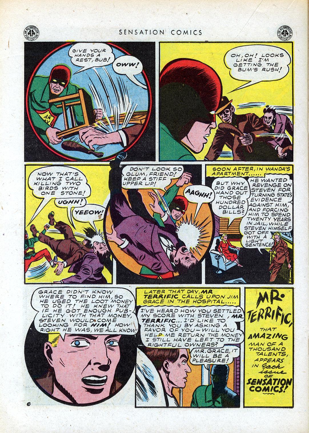 Read online Sensation (Mystery) Comics comic -  Issue #41 - 30