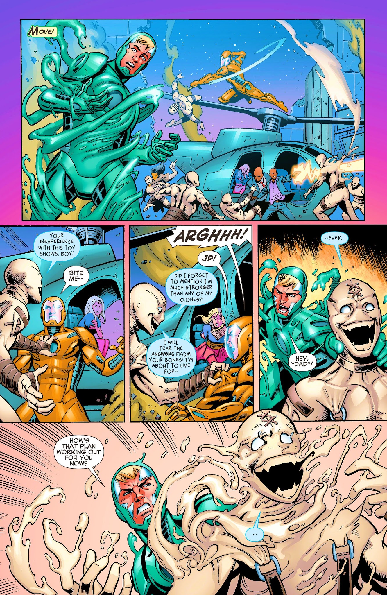 Read online The Green Team: Teen Trillionaires comic -  Issue #4 - 19