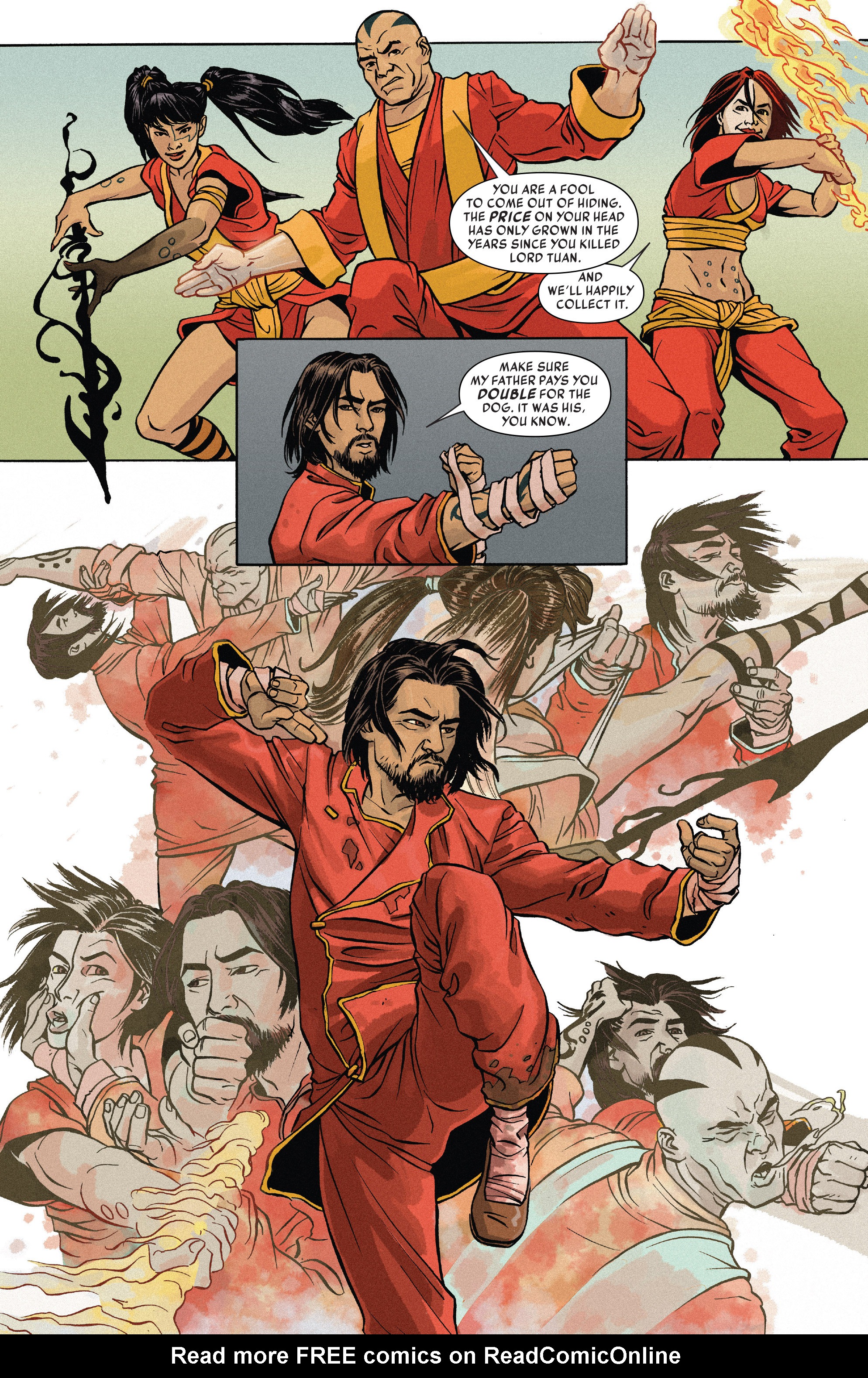 Read online Master of Kung Fu (2015) comic -  Issue #1 - 12