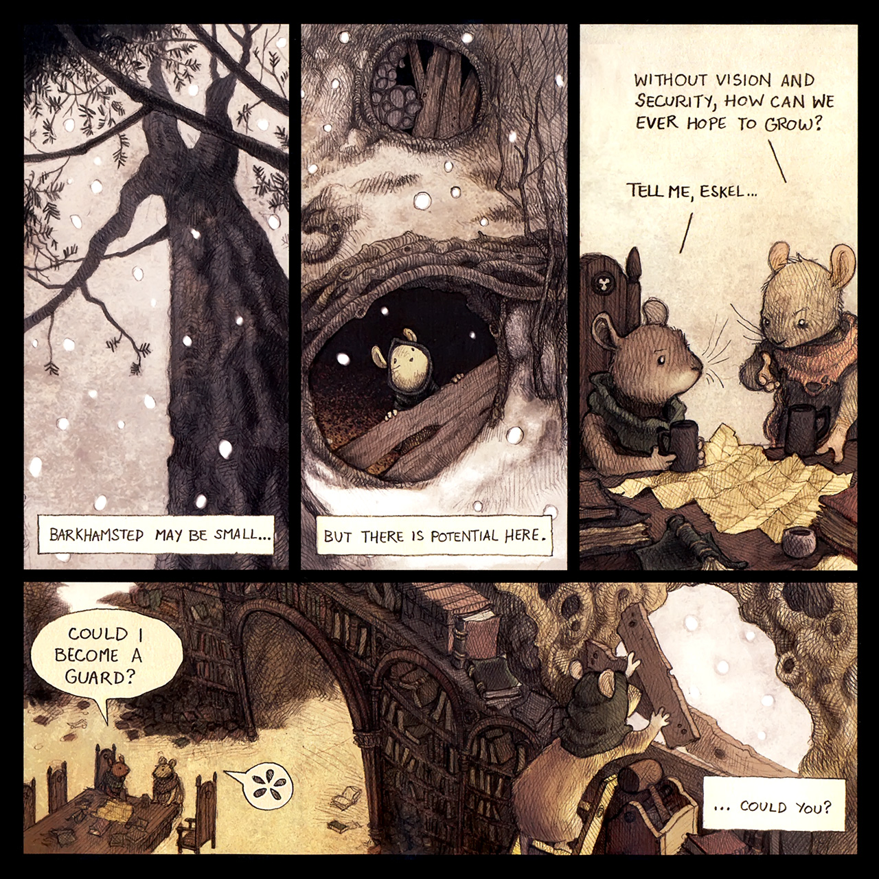 Read online Mouse Guard: Legends of the Guard comic -  Issue #2 - 12