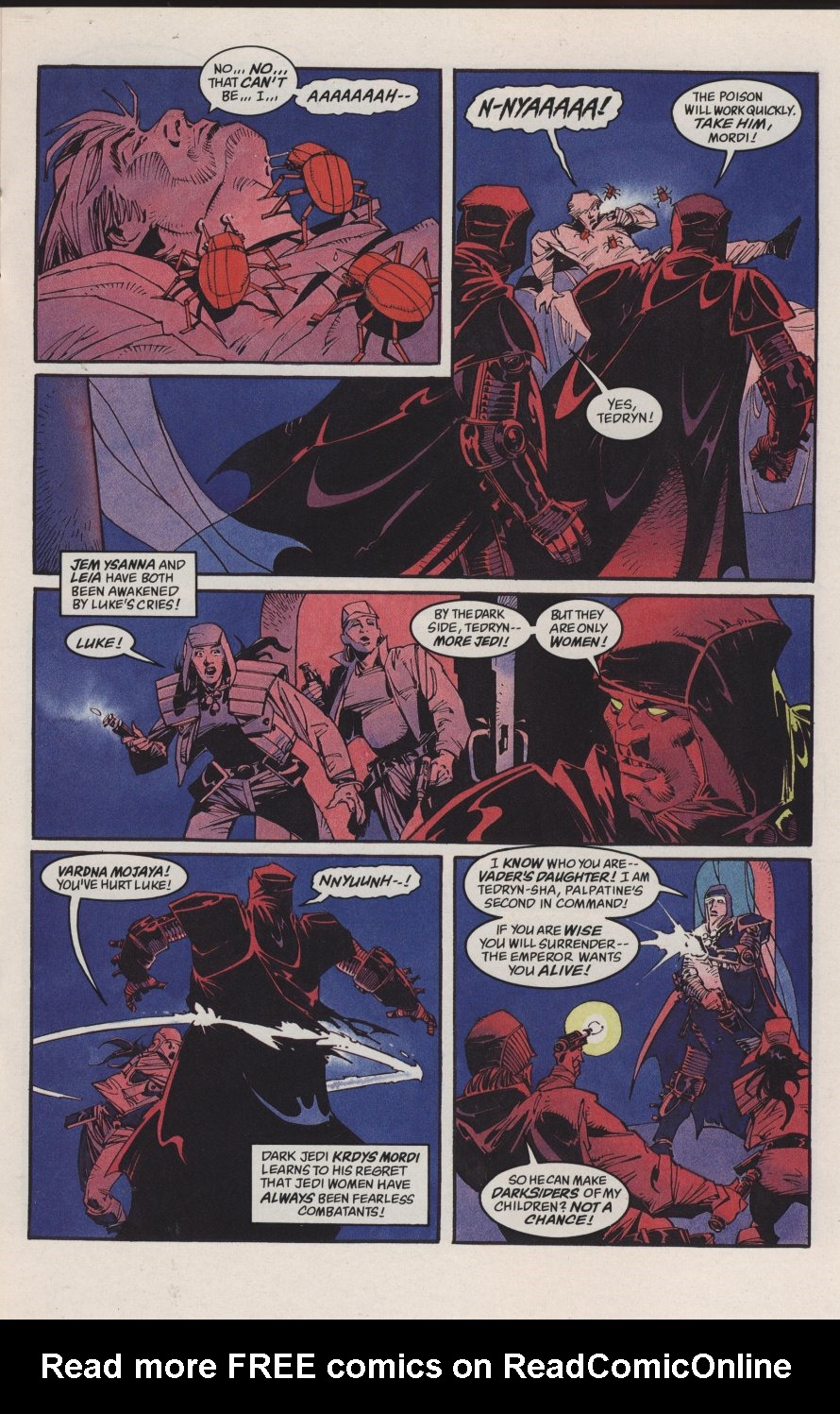 Read online Star Wars: Dark Empire II comic -  Issue #6 - 15