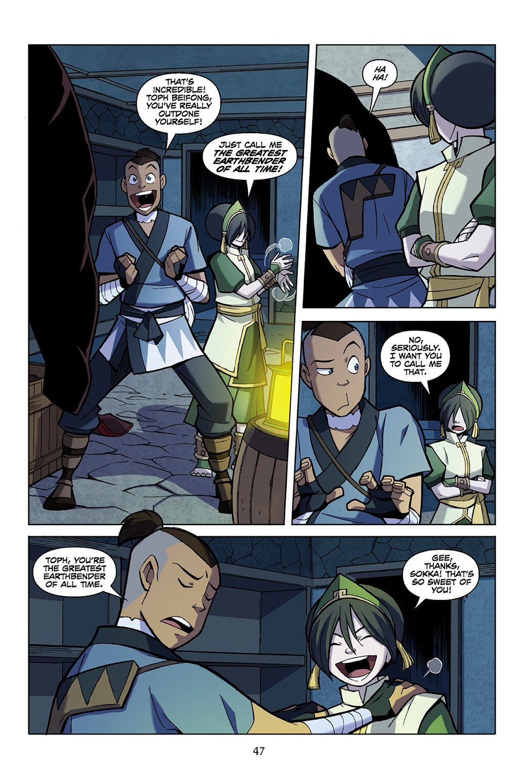 Nickelodeon Avatar: The Last Airbender - The Promise issue Part 2 - Page 48