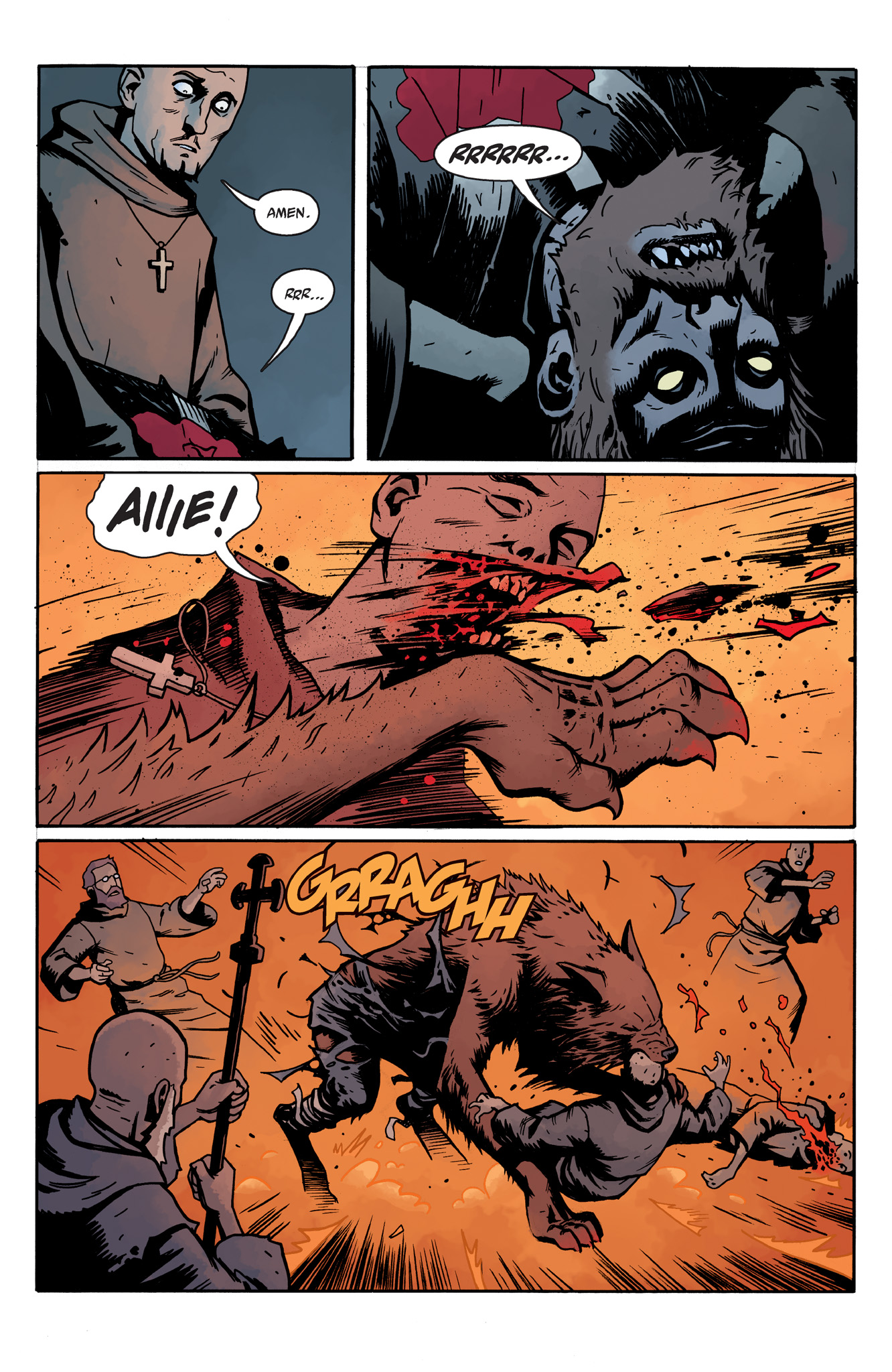 Read online Baltimore: The Infernal Train comic -  Issue #3 - 21