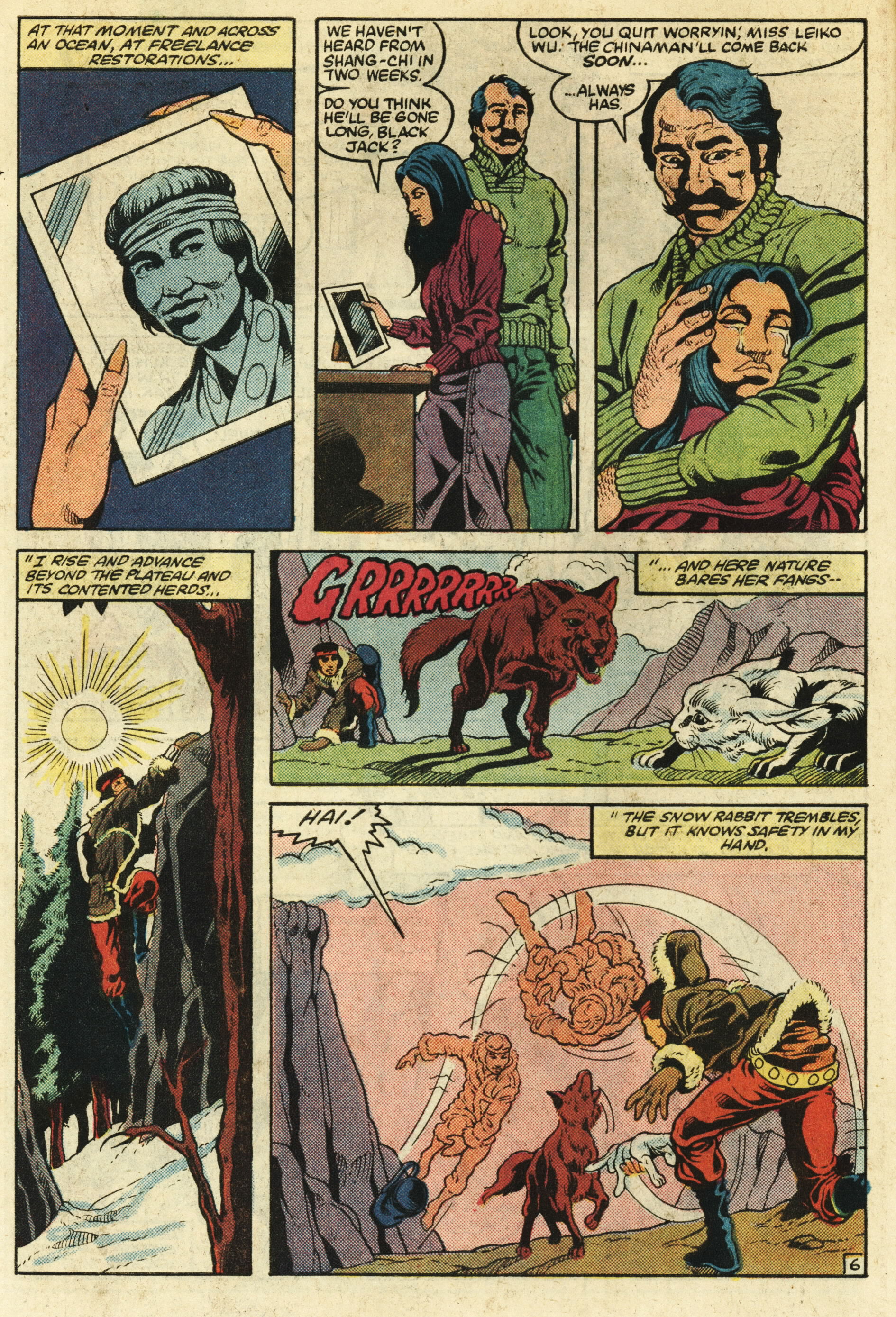 Read online Master of Kung Fu (1974) comic -  Issue #124 - 7
