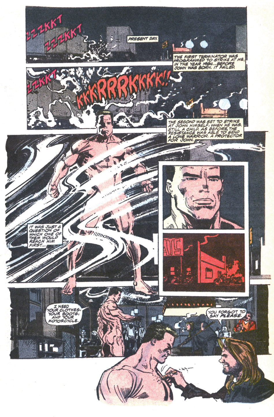 Read online Terminator 2: Judgment Day comic -  Issue #1 - 4