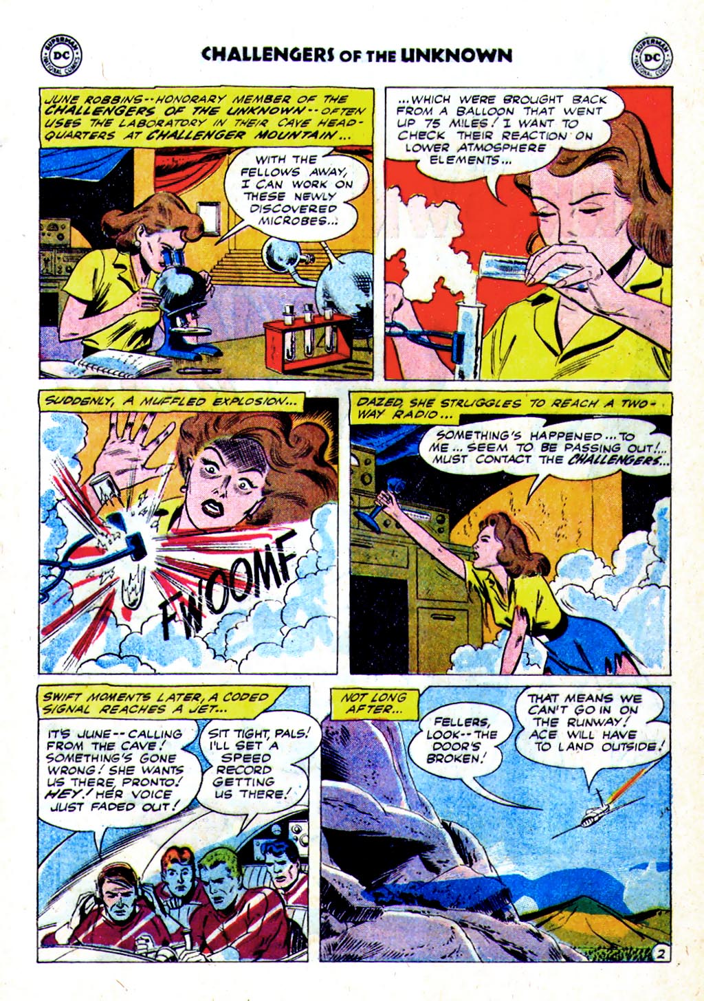 Read online Challengers of the Unknown (1958) comic -  Issue #15 - 20