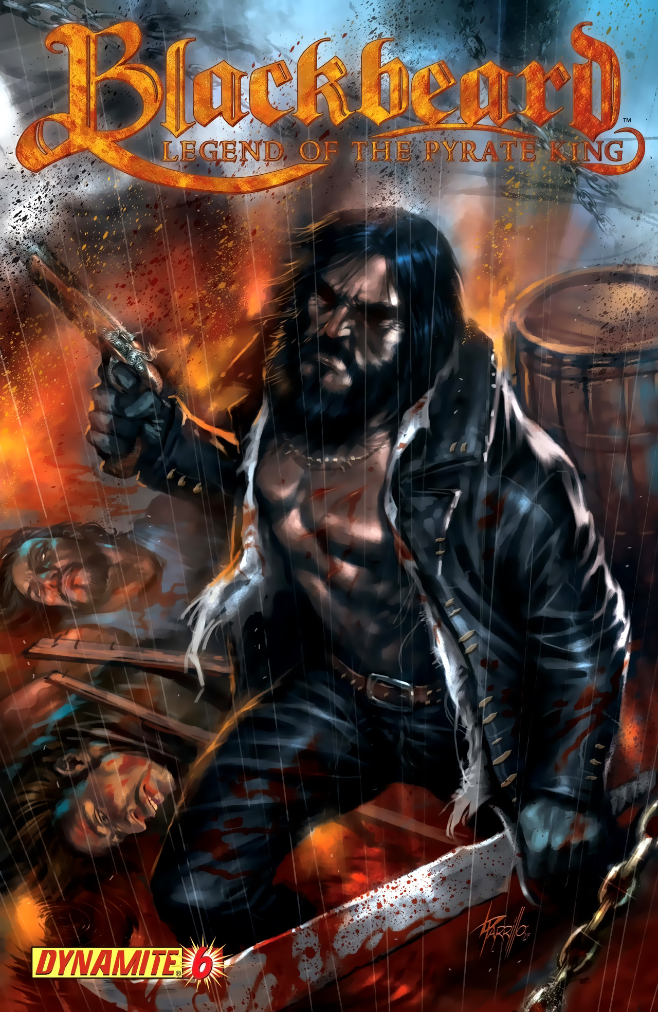 Read online Blackbeard: Legend of the Pyrate King comic -  Issue #6 - 1