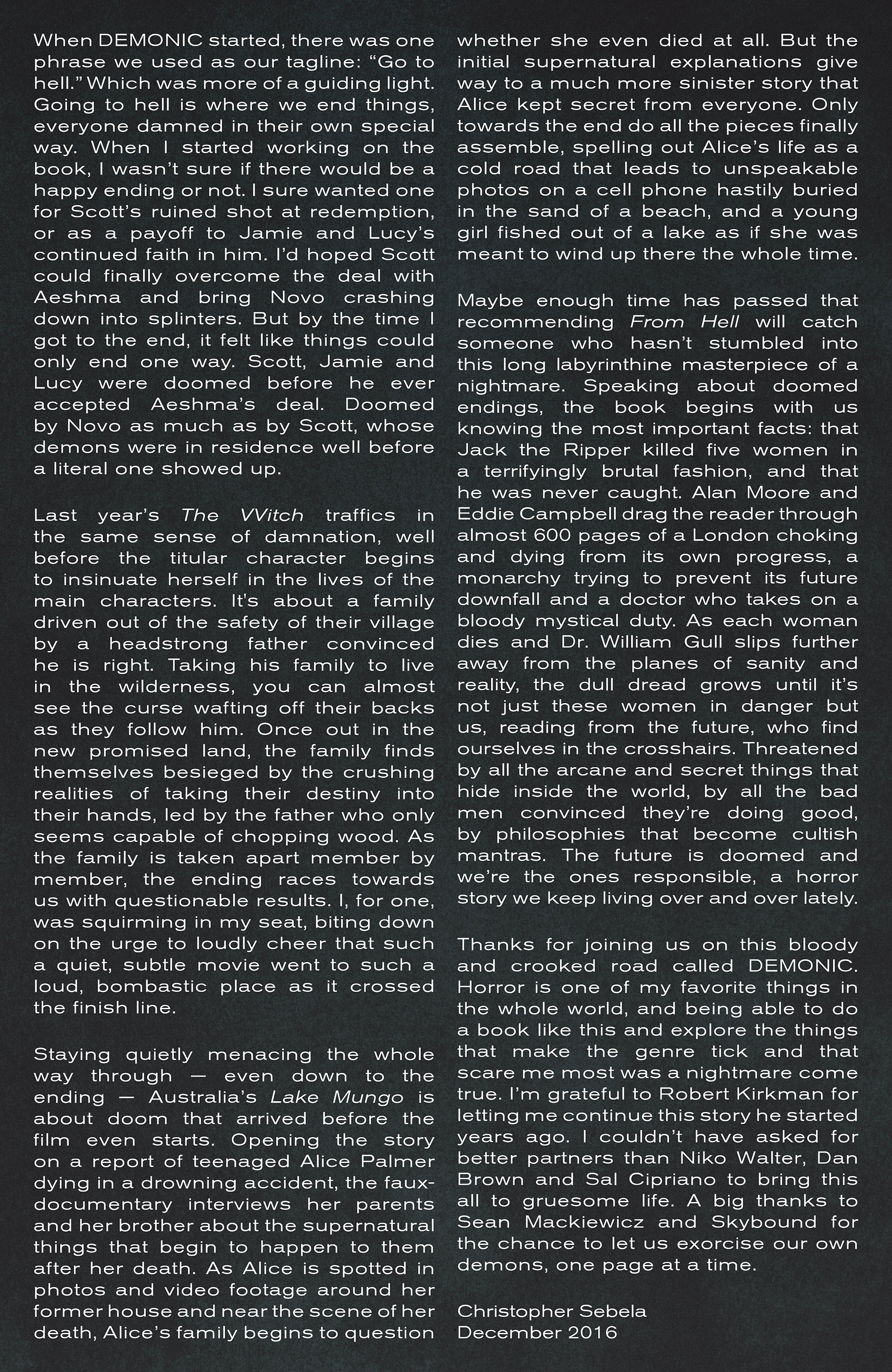 Read online Demonic comic -  Issue #6 - 25