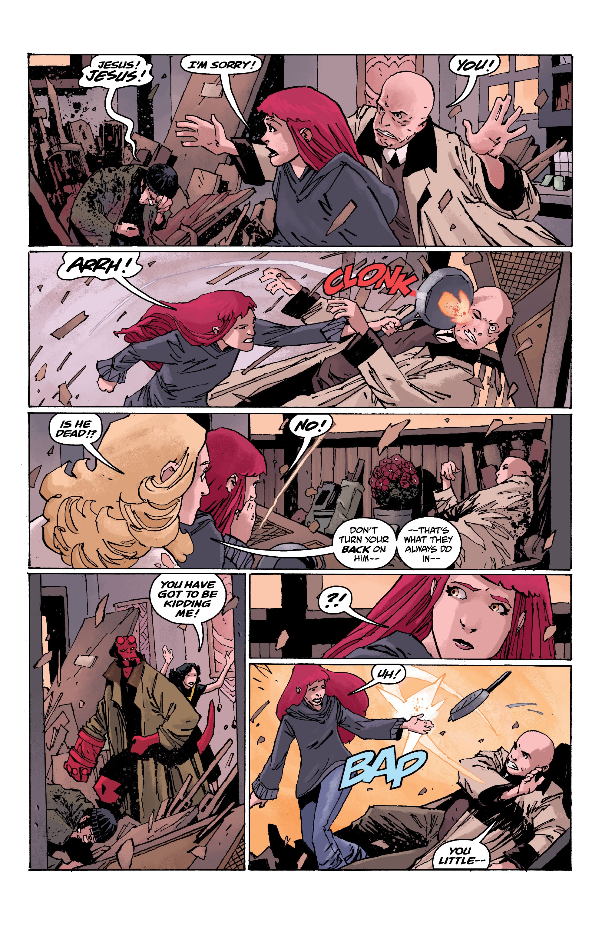 Read online Hellboy and the B.P.R.D.: The Beast of Vargu and Others comic -  Issue # TPB (Part 1) - 87
