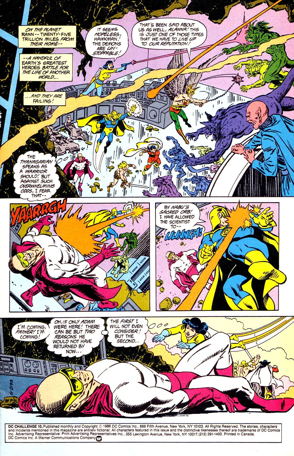 Read online DC Challenge comic -  Issue #10 - 2