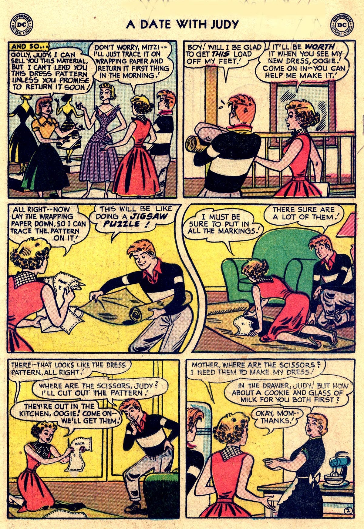 Read online A Date with Judy comic -  Issue #49 - 11