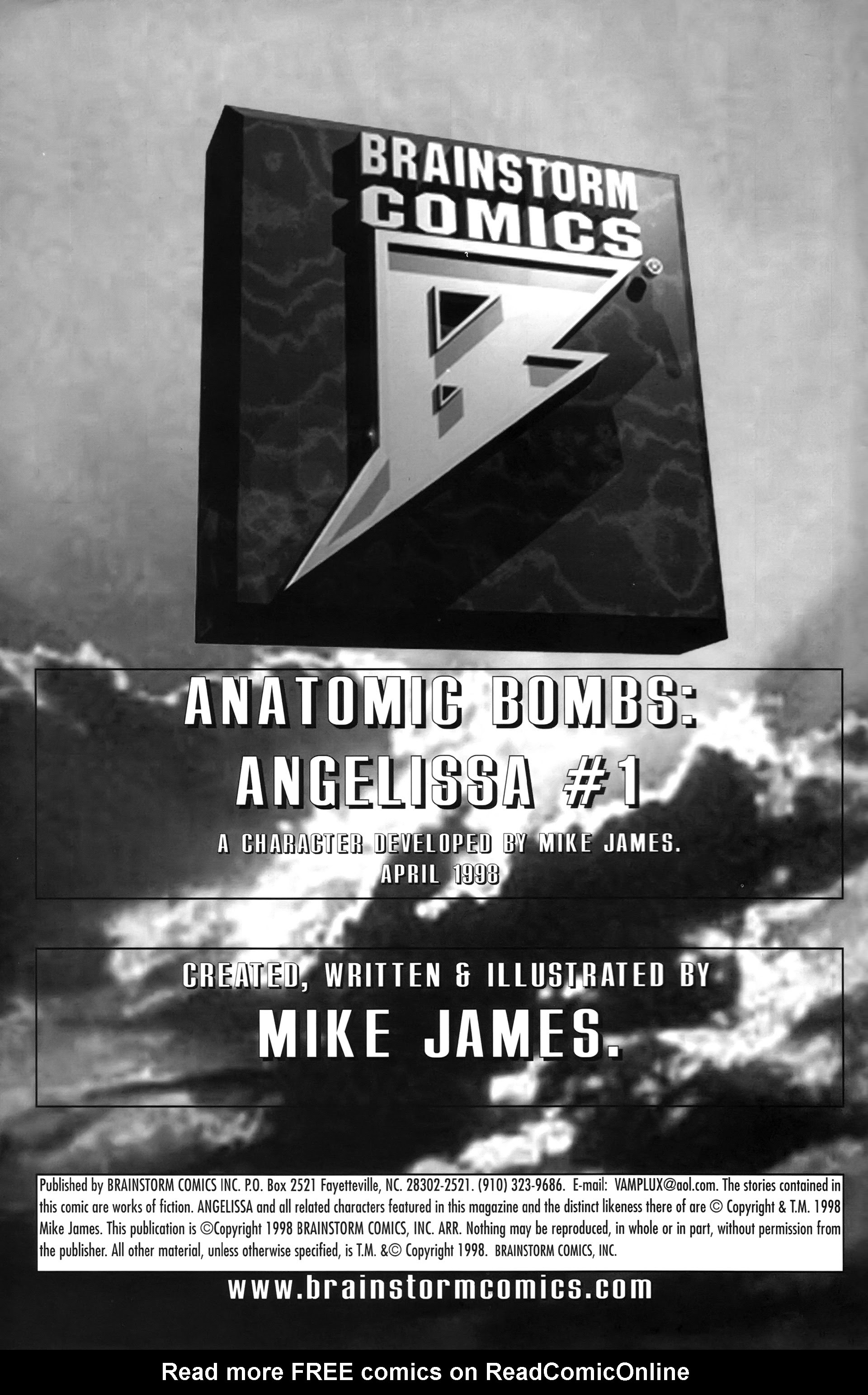 Read online Anatomic Bombs: Angelissa comic -  Issue # Full - 2