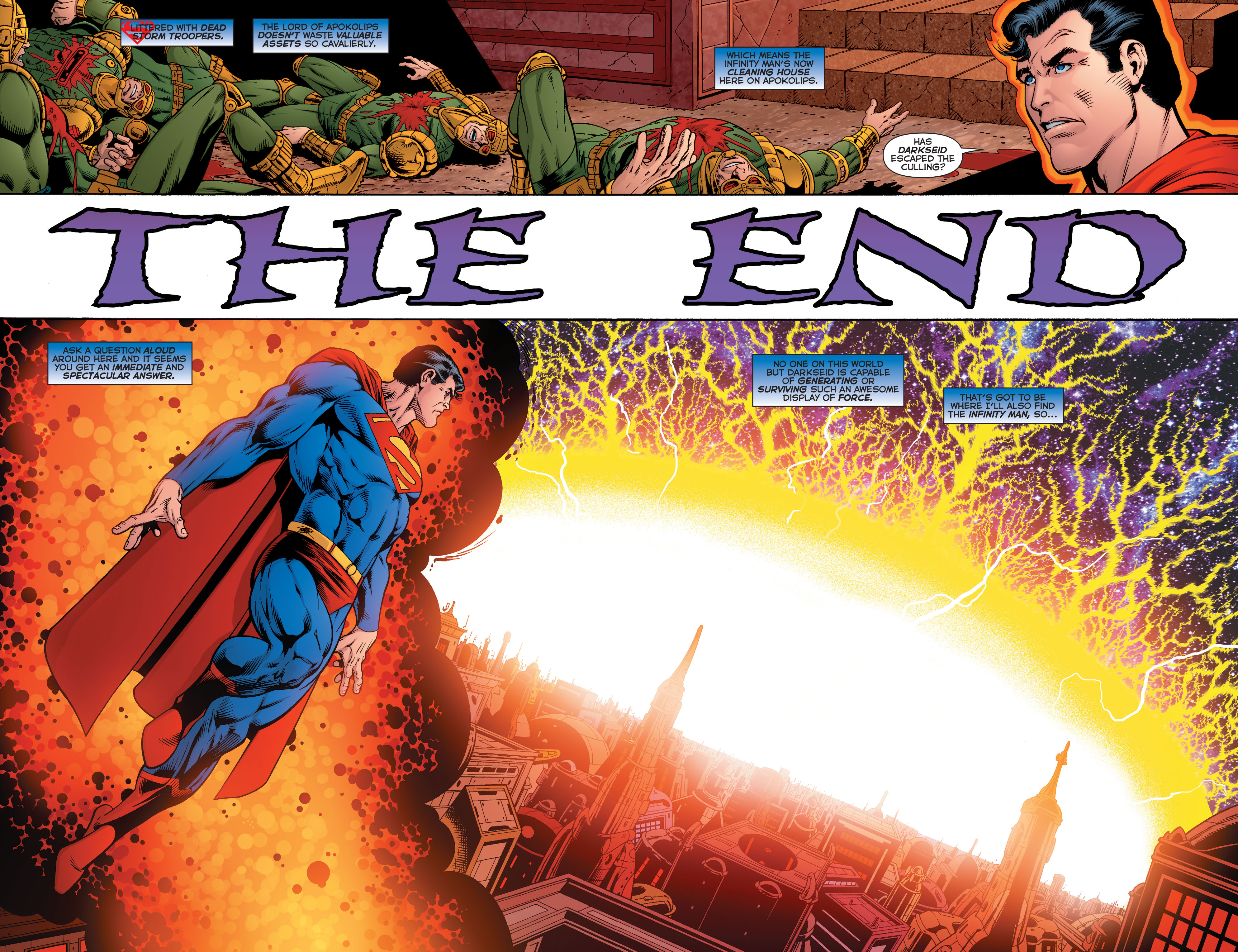 Read online Superman vs. Darkseid comic -  Issue # TPB - 177