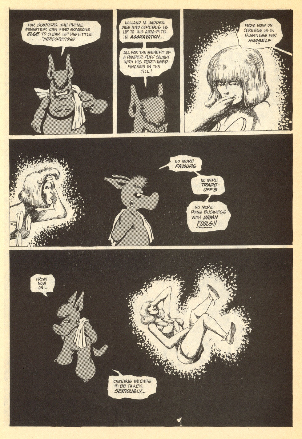 Read online Cerebus comic -  Issue #31 - 21