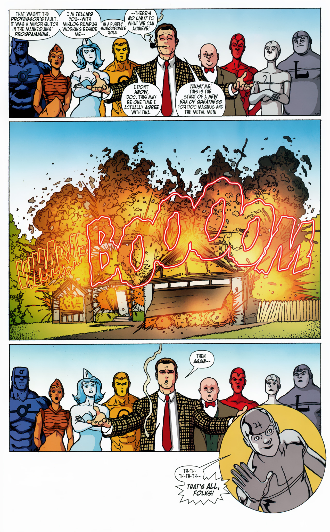 Read online Doom Patrol (2009) comic -  Issue #7 - 30