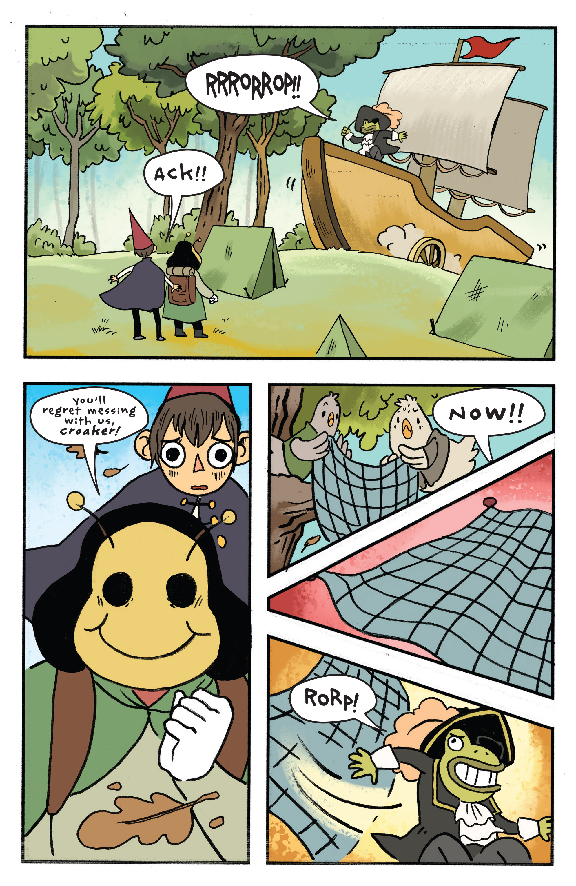 Read online Over the Garden Wall (2016) comic -  Issue #11 - 18