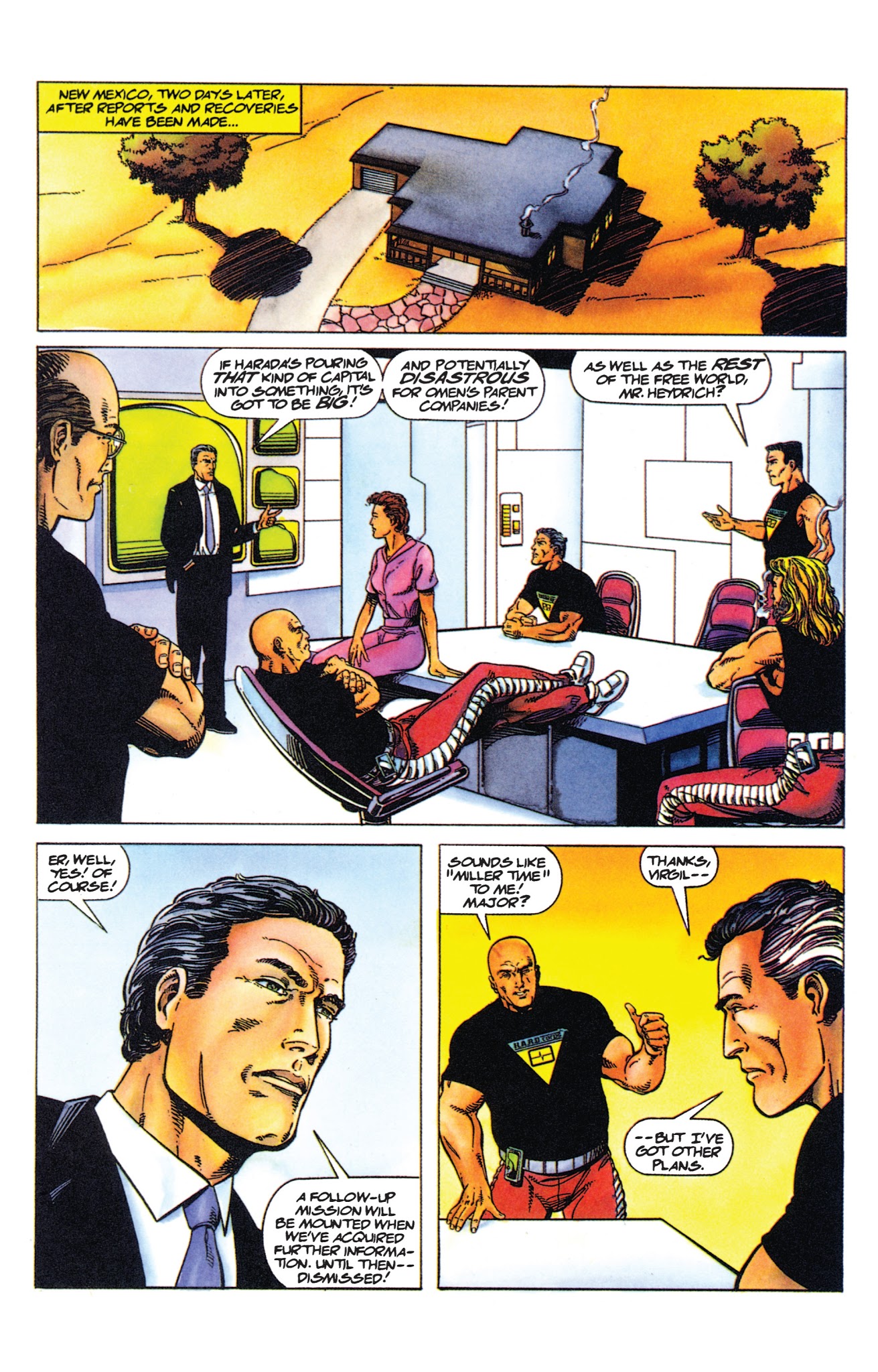 Read online Valiant Masters H.A.R.D. Corps comic -  Issue # TPB - 144