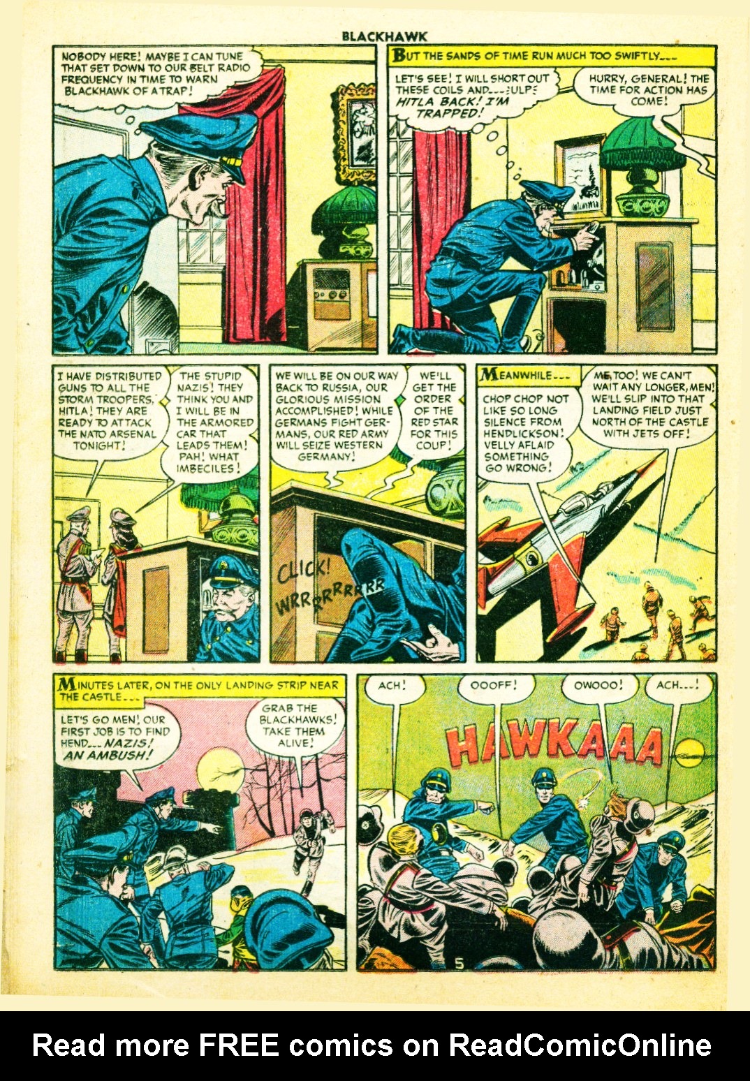 Read online Blackhawk (1957) comic -  Issue #97 - 22