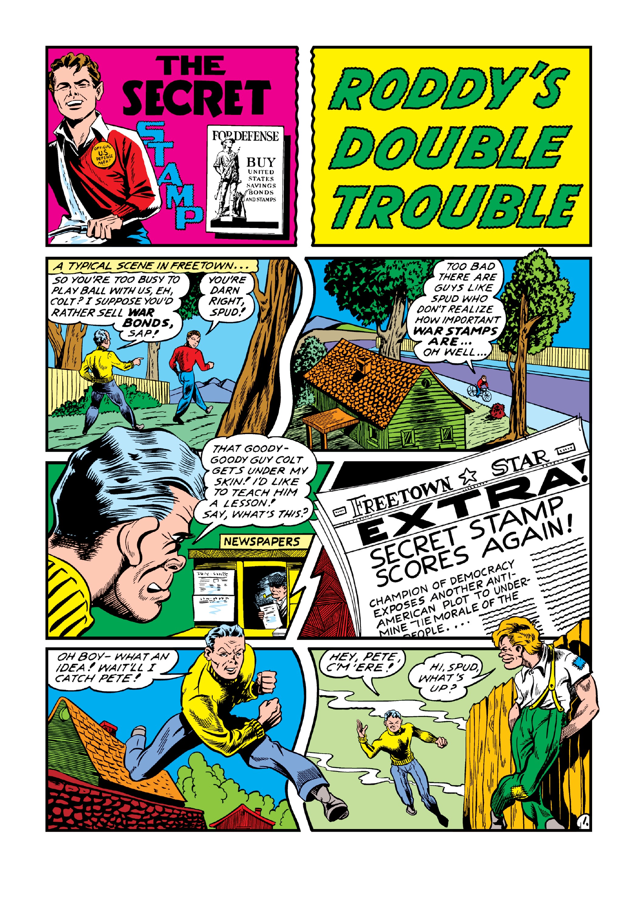 Read online Marvel Masterworks: Golden Age Captain America comic -  Issue # TPB 5 (Part 2) - 100