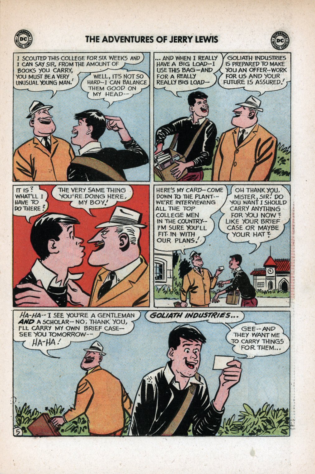 Read online The Adventures of Jerry Lewis comic -  Issue #71 - 7