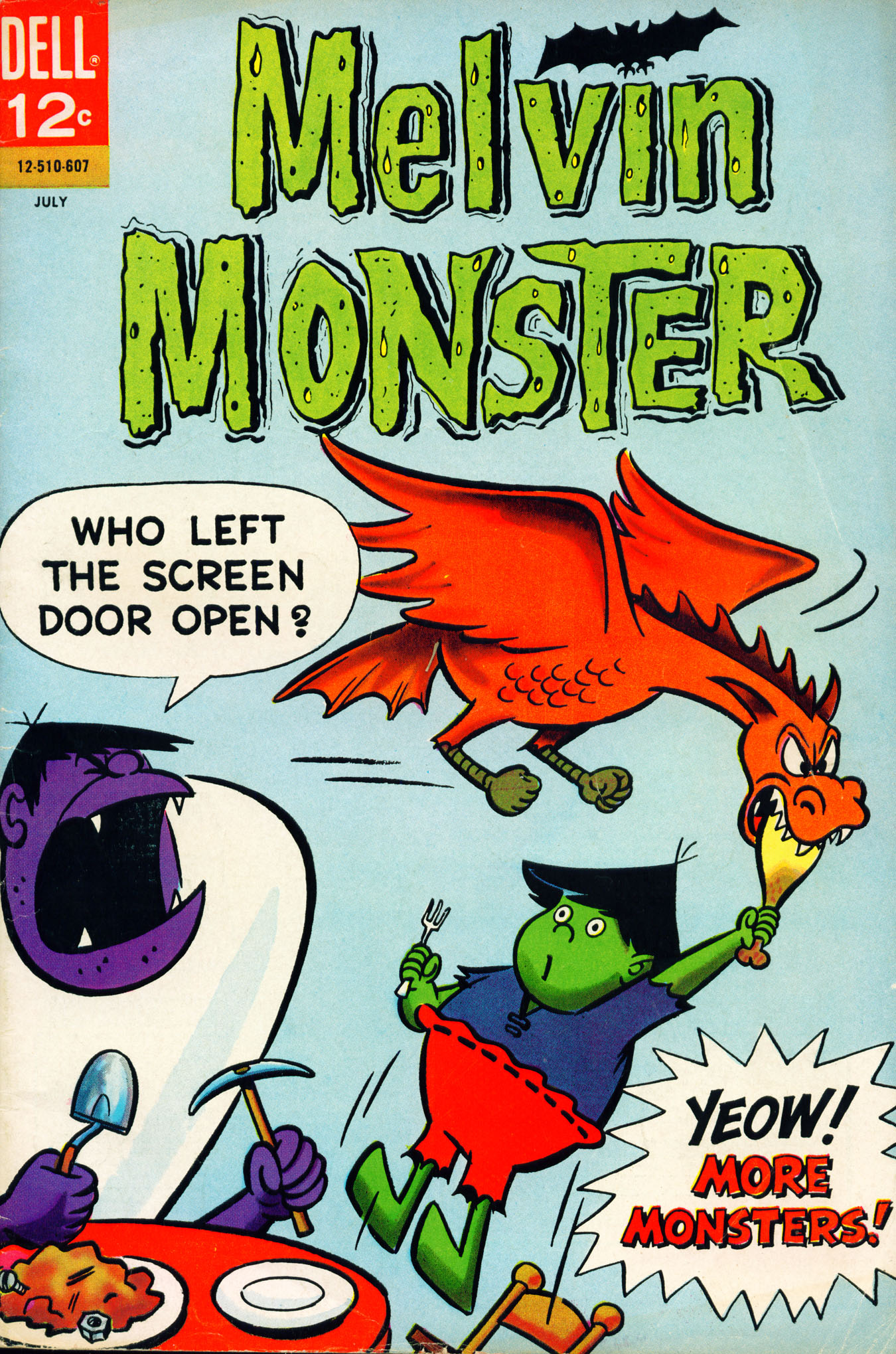 Read online Melvin Monster comic -  Issue #4 - 1