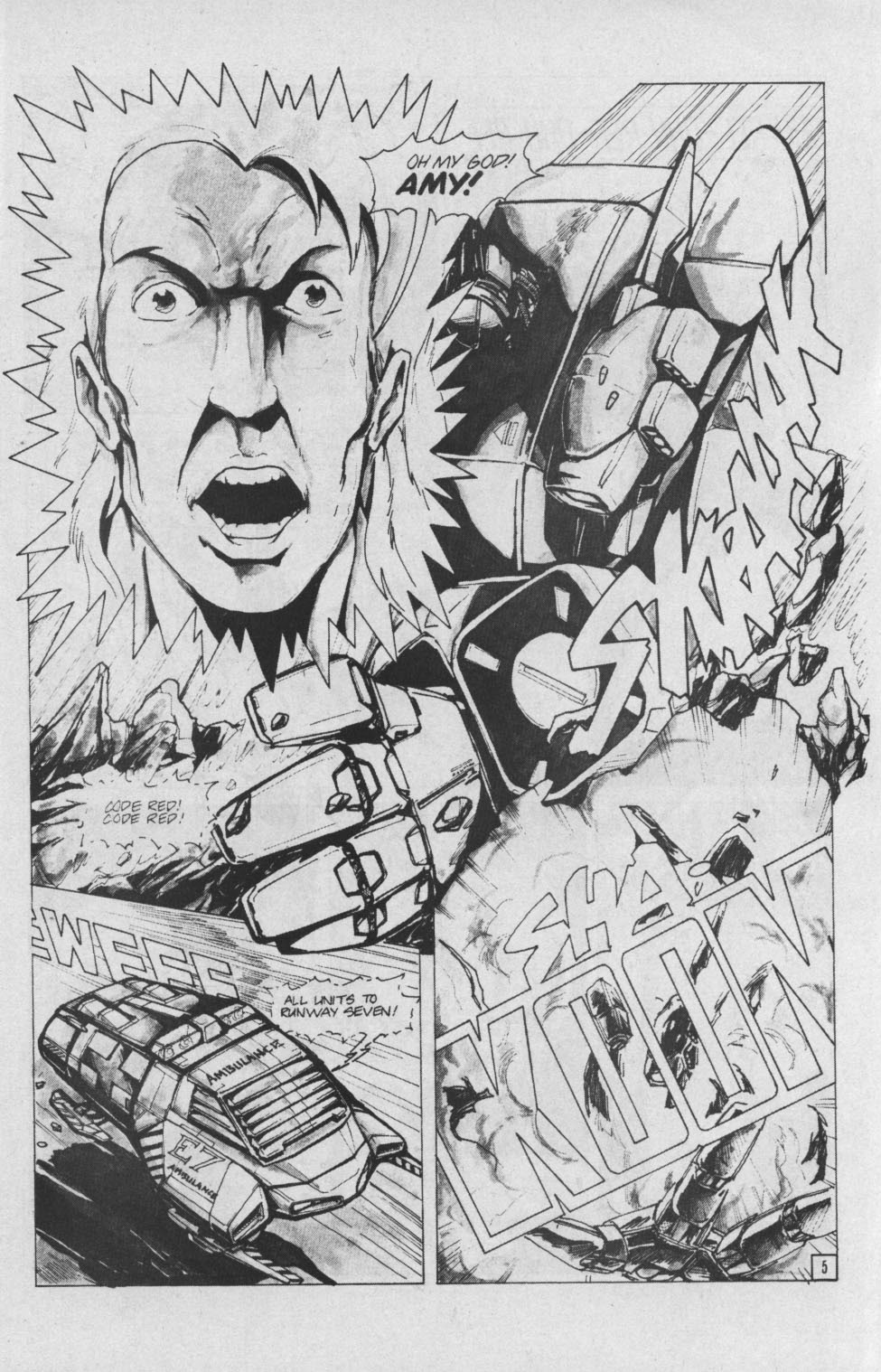 Read online Robotech II: The Sentinels - CyberPirates comic -  Issue #1 - 7