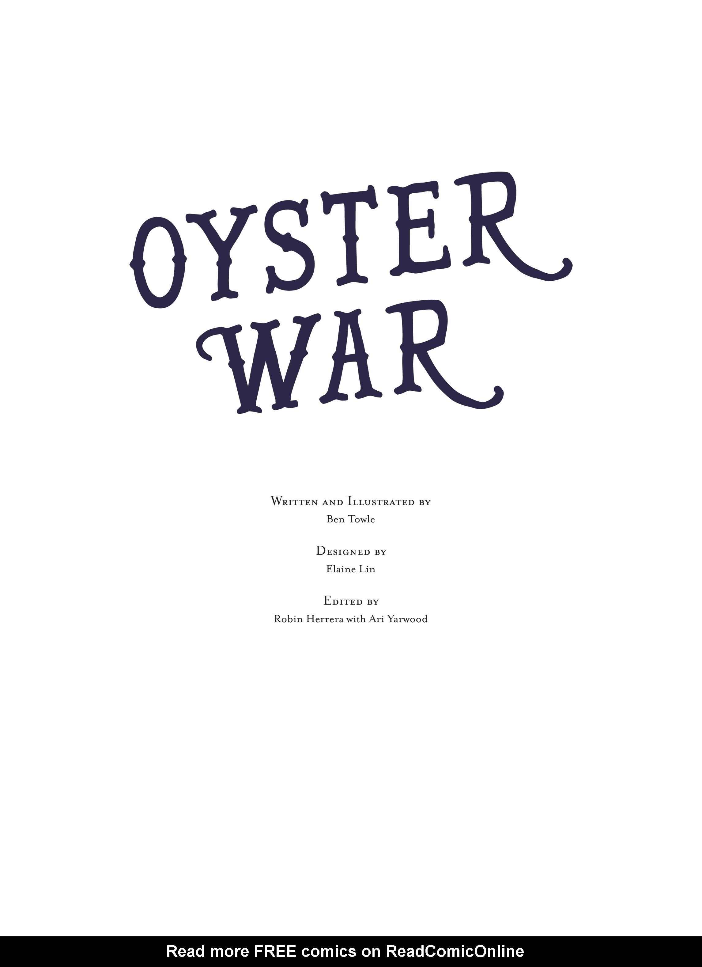 Read online Oyster War comic -  Issue # TPB - 3