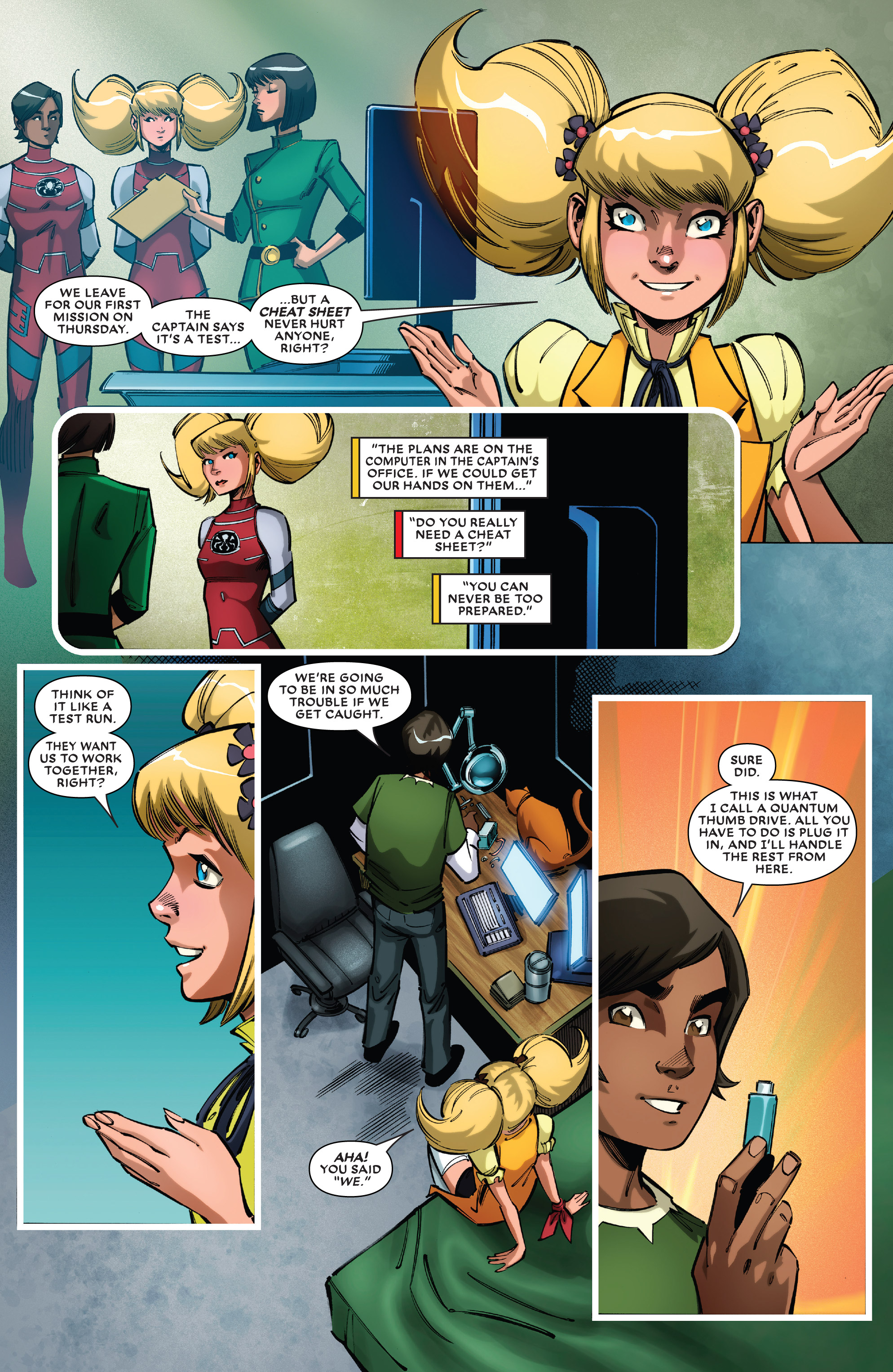 Read online Future Fight Firsts: Luna Snow comic -  Issue # Full - 29