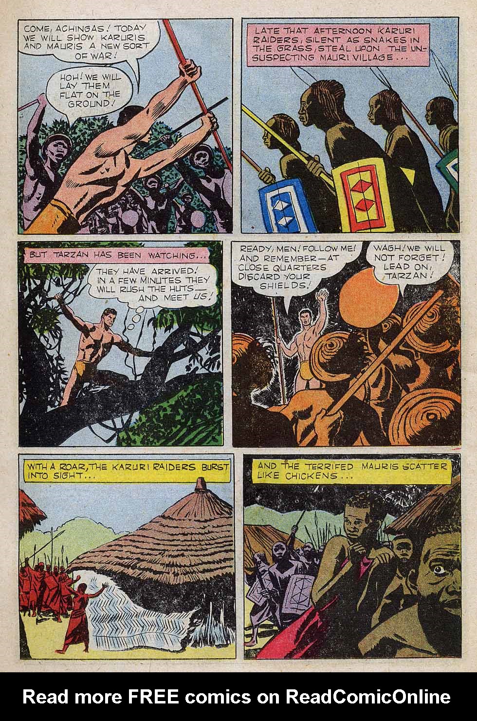 Read online Tarzan (1948) comic -  Issue #101 - 11