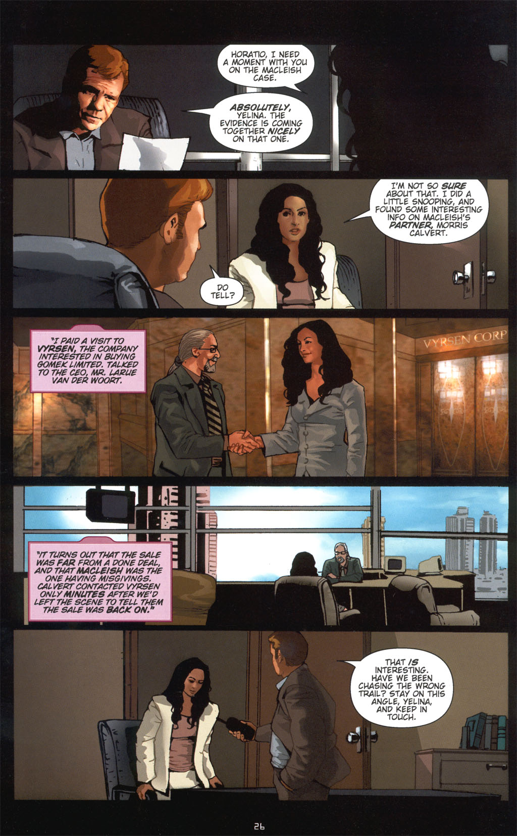 Read online CSI: Miami - Thou Shalt Not... comic -  Issue # Full - 27