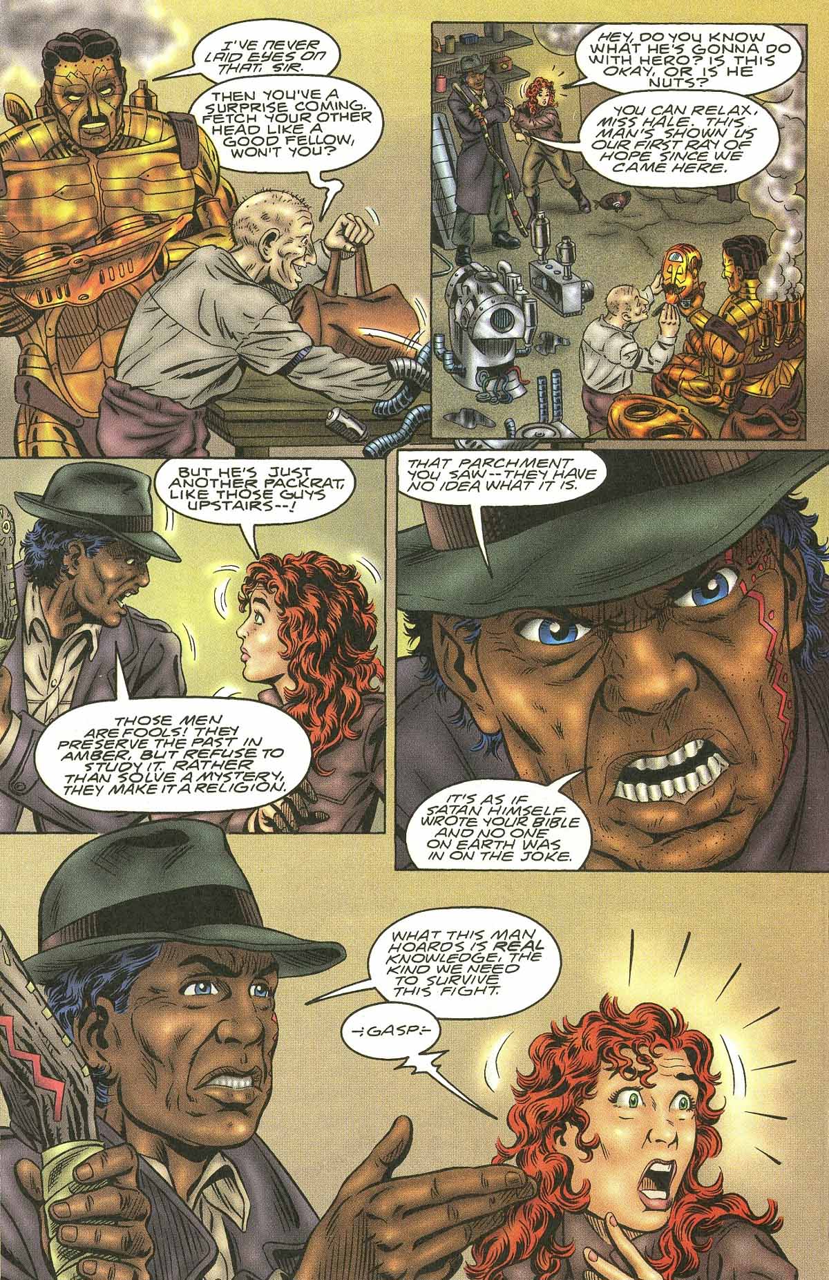 Read online Neil Gaiman's Mr. Hero - The Newmatic Man (1995) comic -  Issue #17 - 26