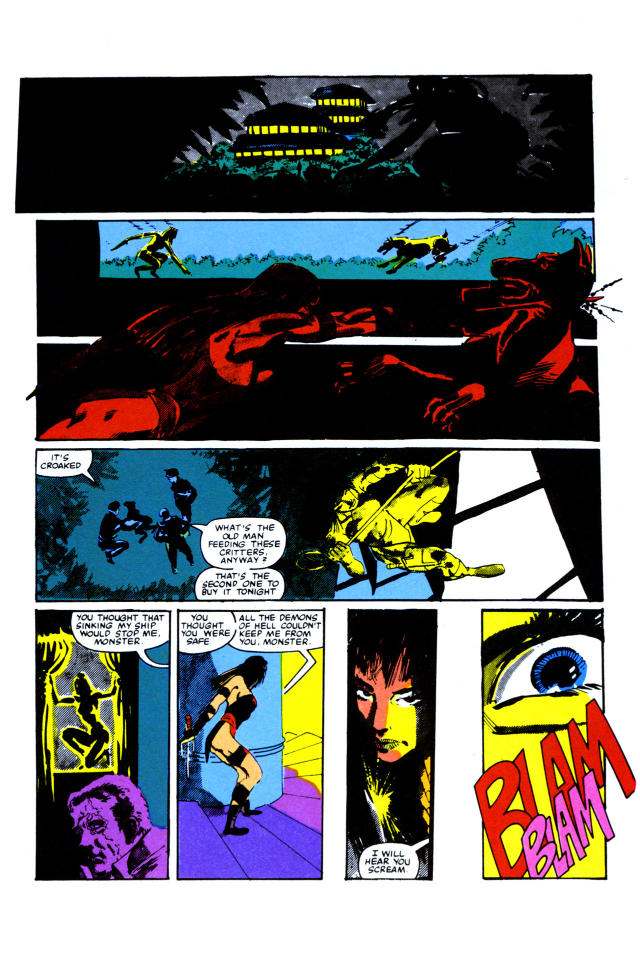 Read online The Elektra Saga comic -  Issue #1 - 35