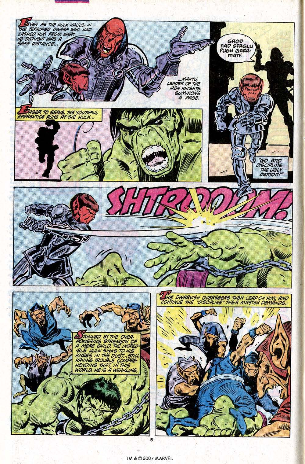 Read online The Incredible Hulk (1968) comic -  Issue #303 - 8