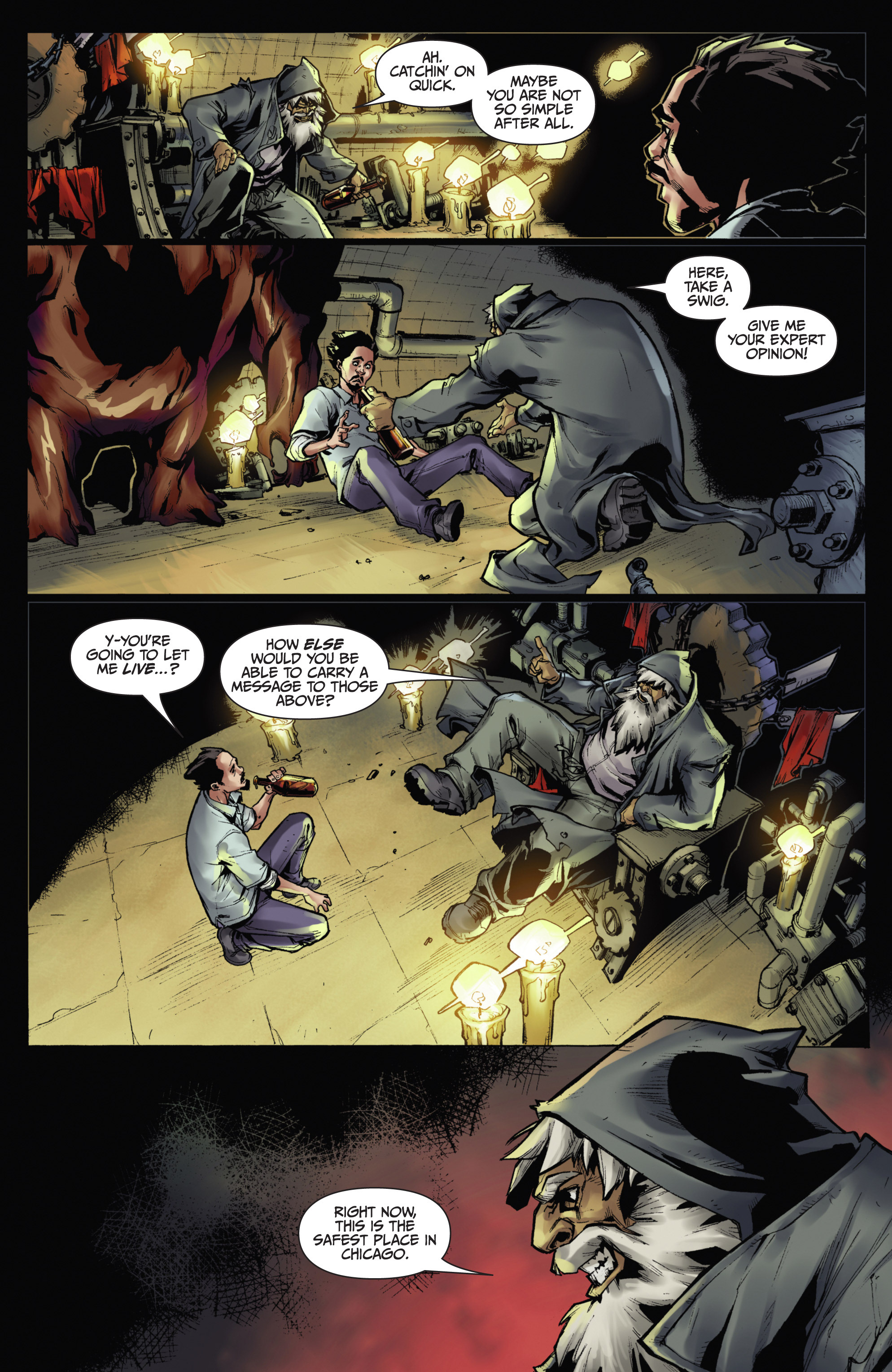 Read online Jim Butcher's The Dresden Files: Down Town comic -  Issue # _TPB - 69