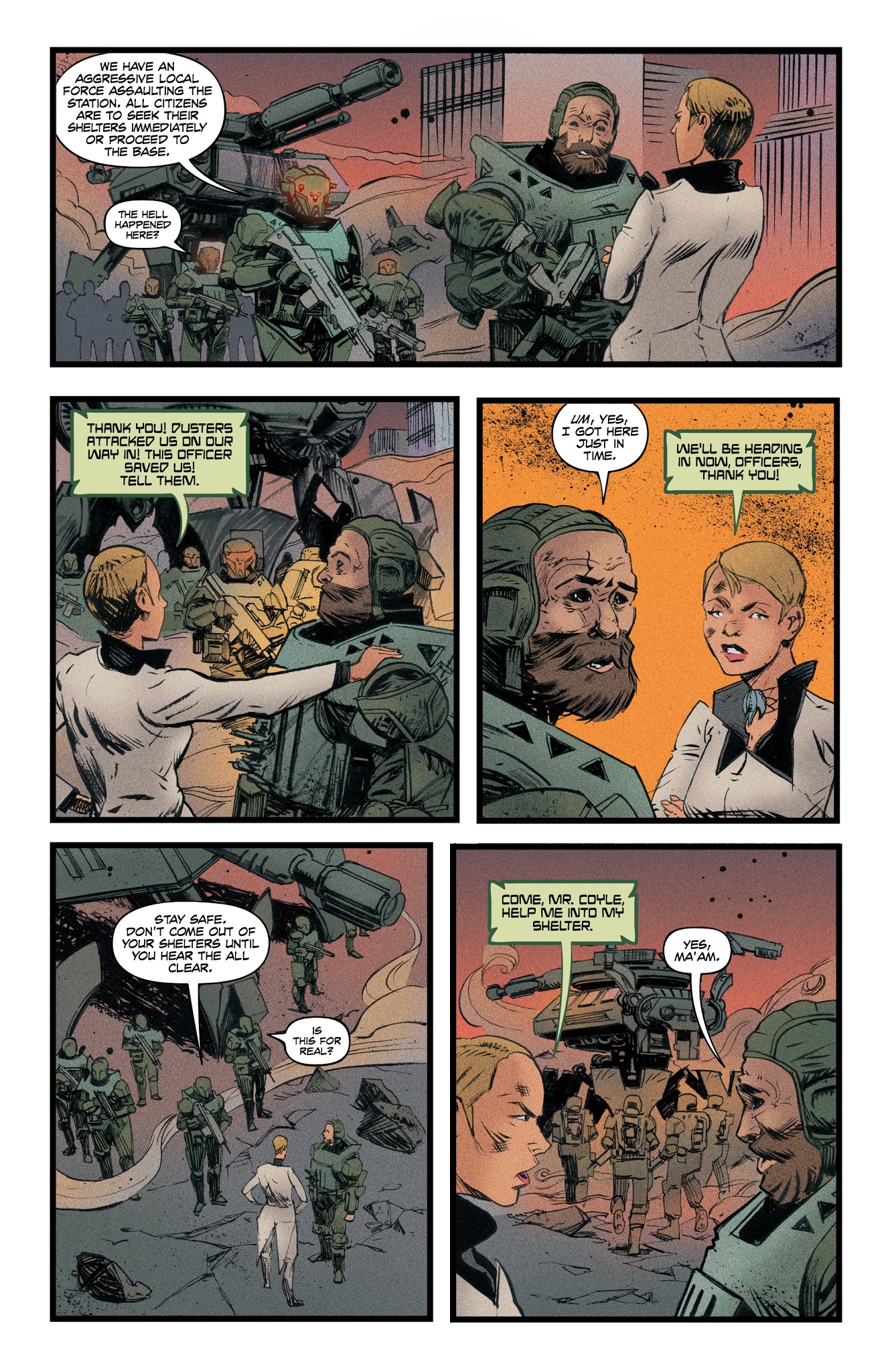 Read online Redline comic -  Issue #5 - 23