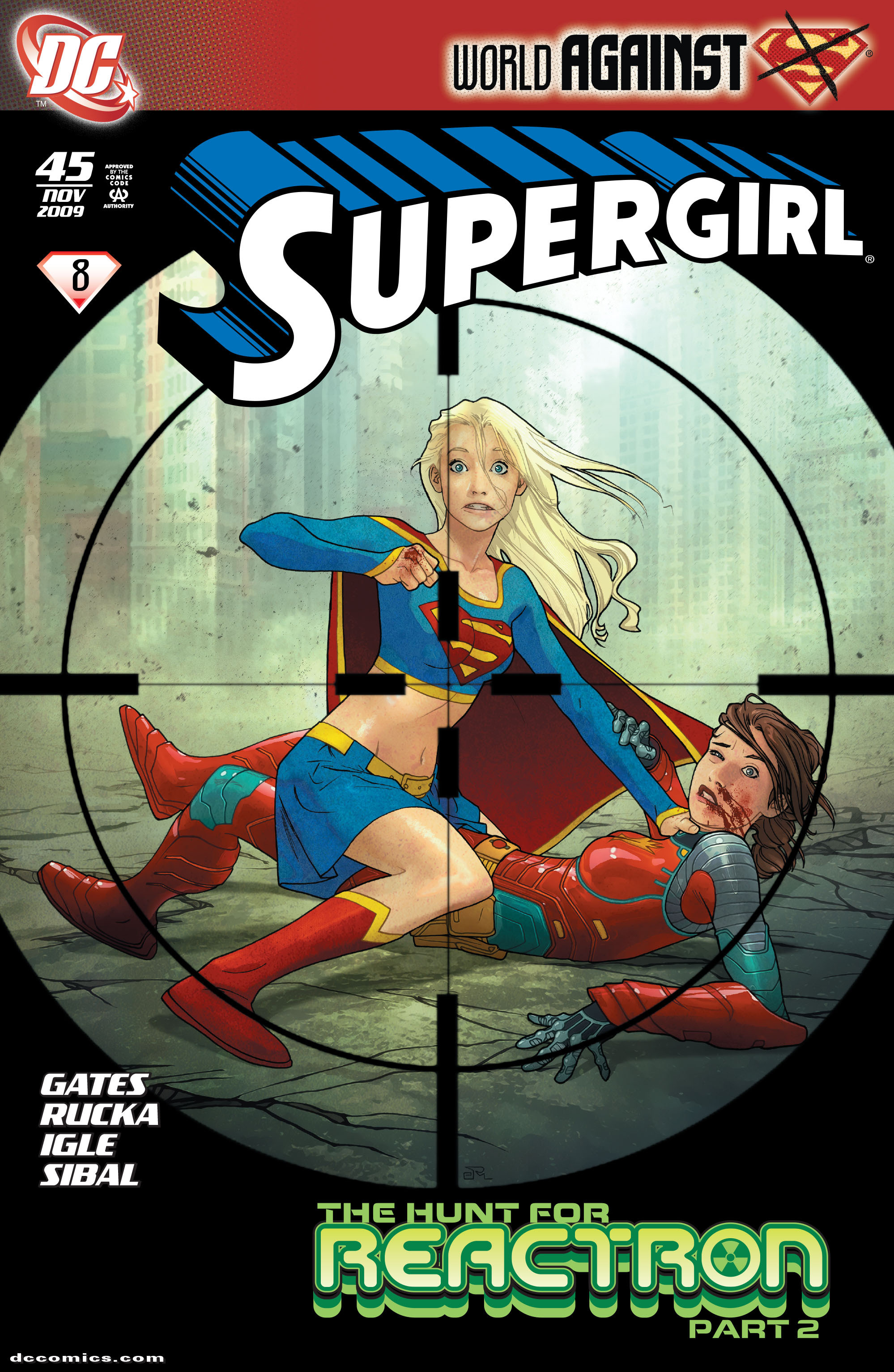 Read online Supergirl (2005) comic -  Issue #45 - 1