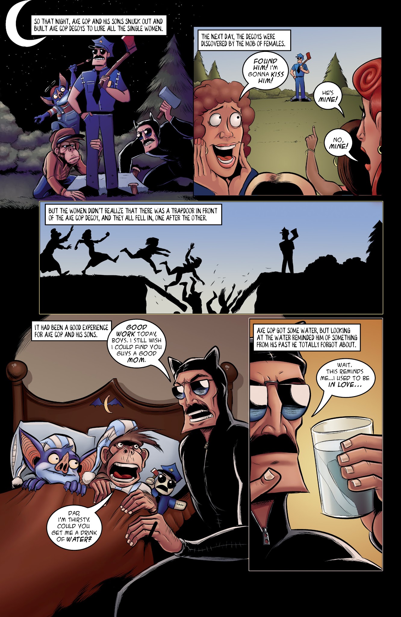 Read online Axe Cop comic -  Issue # TPB 5 - 96