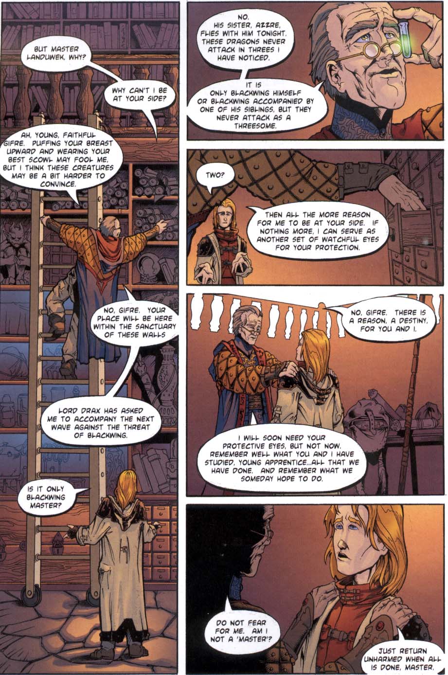 Read online Dungeons And Dragons: In The Shadow Of Dragons comic -  Issue #1 - 10