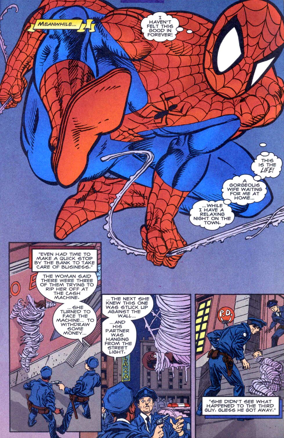 Read online Spider-Man (1990) comic -  Issue #63 - The Kick Inside - 12