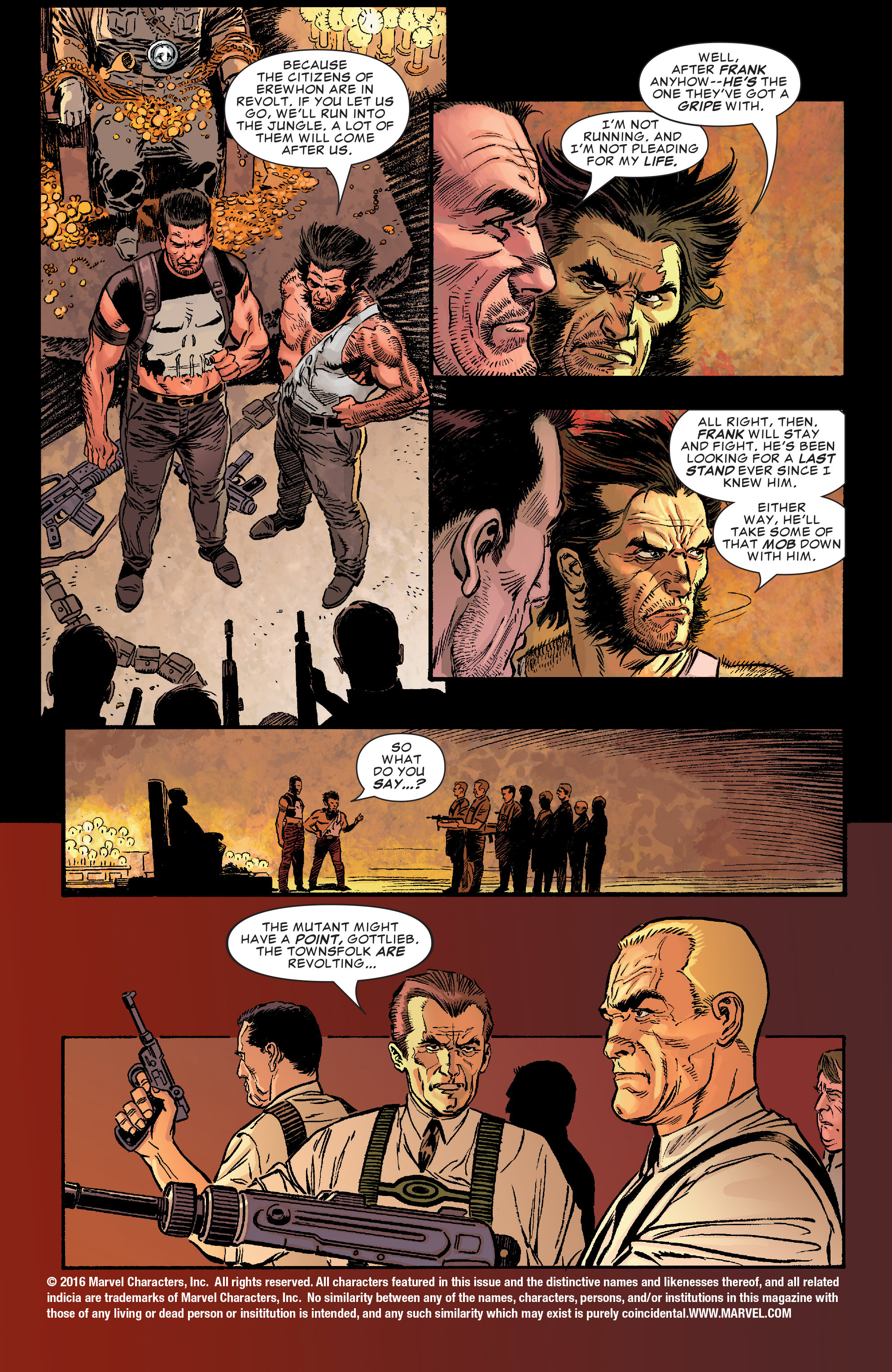 Read online Wolverine/Punisher comic -  Issue #5 - 3
