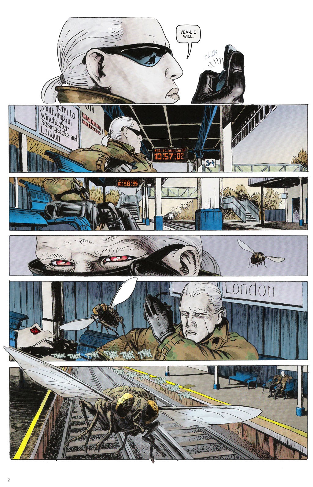 Read online Smoke comic -  Issue #2 - 4