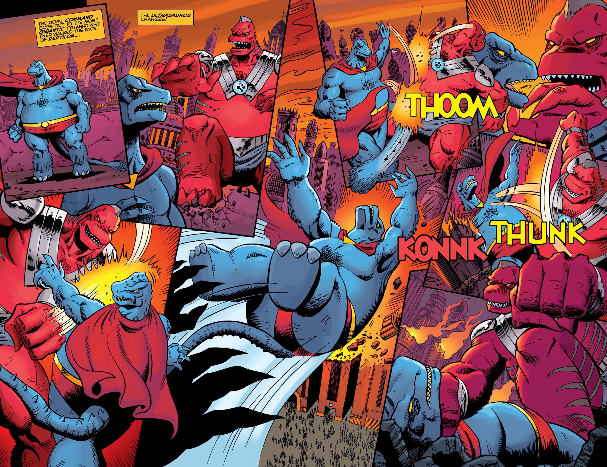 Read online Dinosaucers comic -  Issue #4 - 8