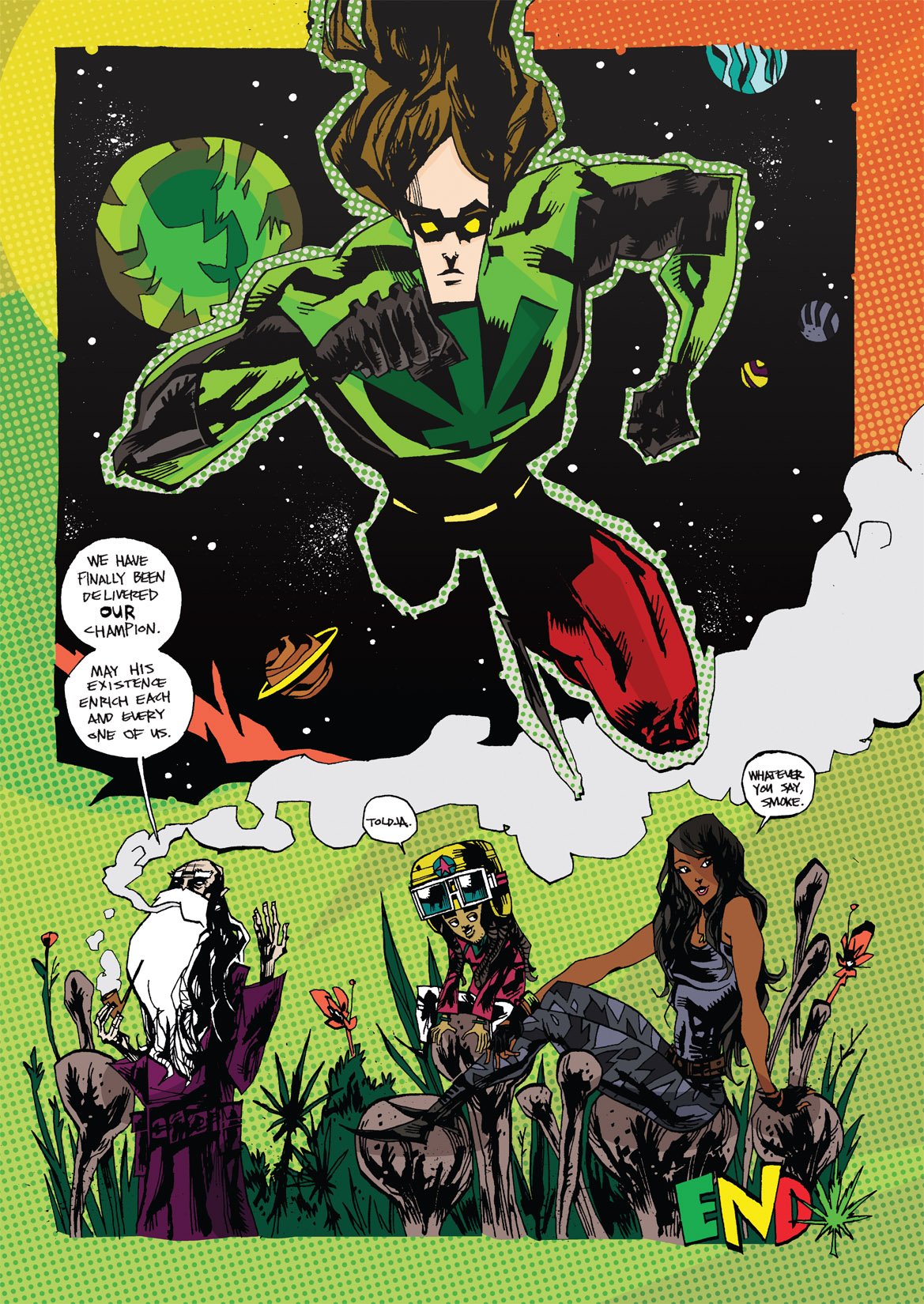 Read online Marijuanaman comic -  Issue # Full - 49