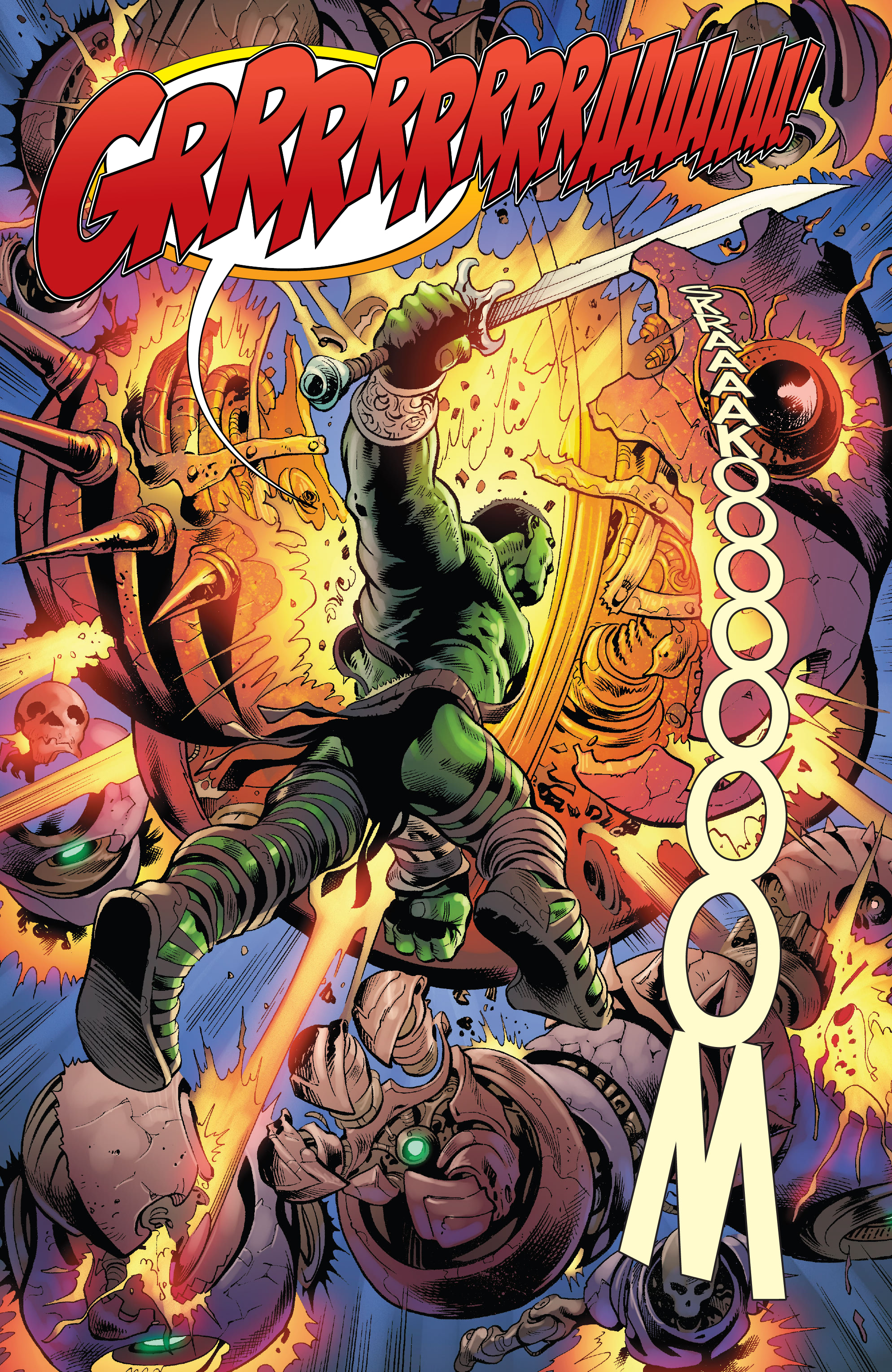 Read online Planet Hulk Worldbreaker comic -  Issue #5 - 6