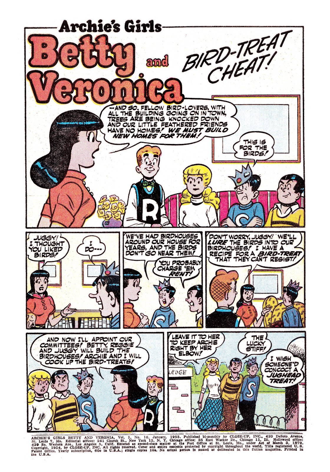Archie's Girls Betty and Veronica issue 16 - Page 2