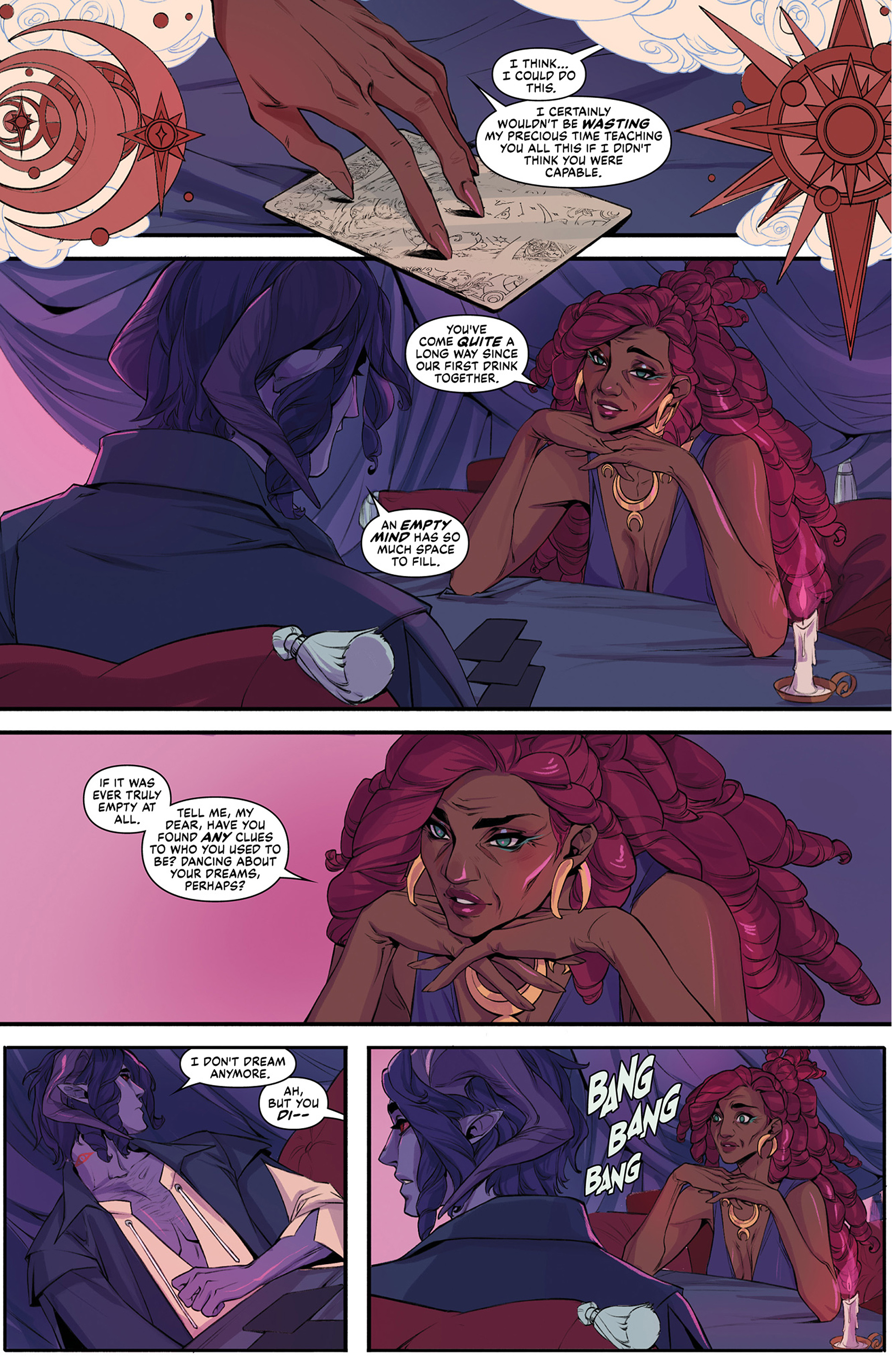 Read online Critical Role: The Mighty Nein Origins - Mollymauk Tealeaf comic -  Issue # Full - 20